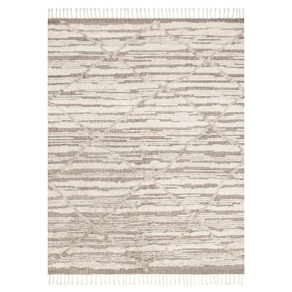 Khalid Hand Knotted Area Rug in Ivory / Taupe – Urban Natural Home
