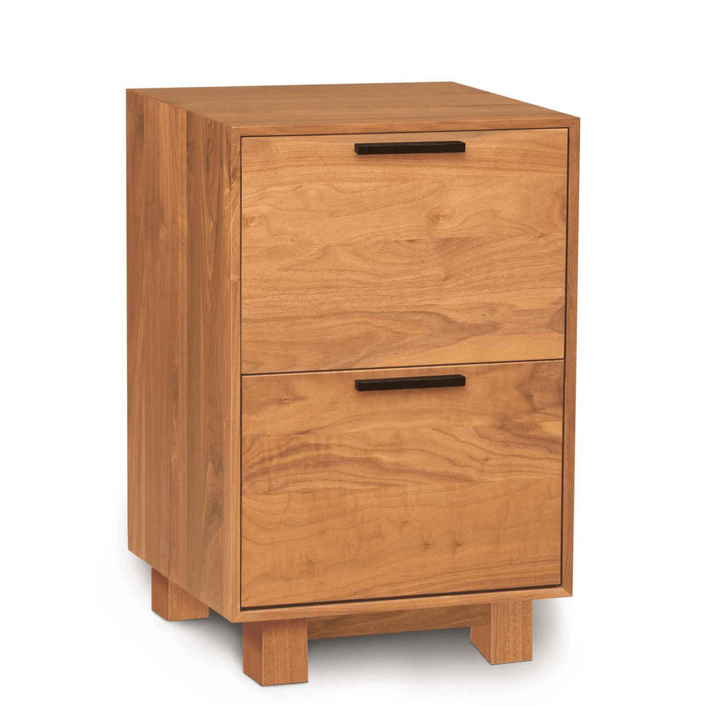Linear Narrow File Cabinet in Cherry - Urban Natural Home Furnishings