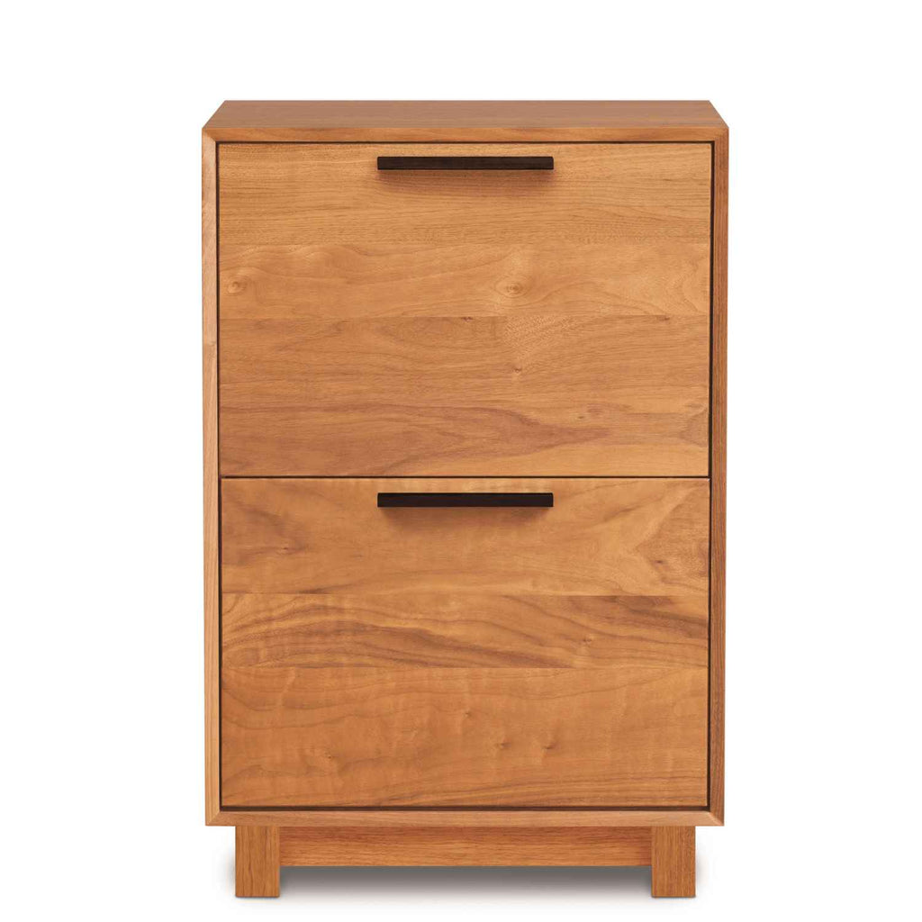 Linear Narrow File Cabinet in Cherry - Urban Natural Home Furnishings