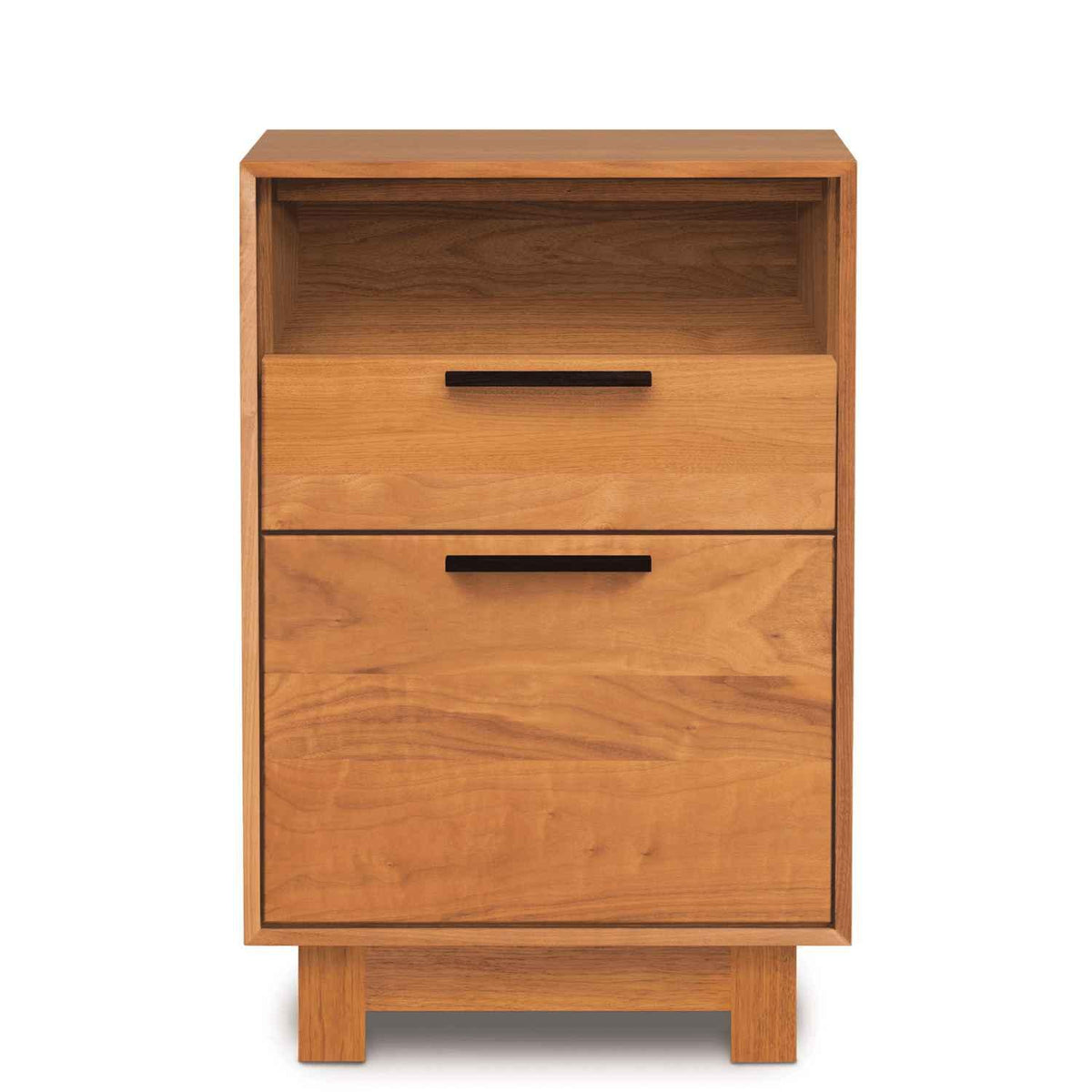 File Cubby Linear Narrow File Cabinet with Cubby | Copeland – Urban Natural Home