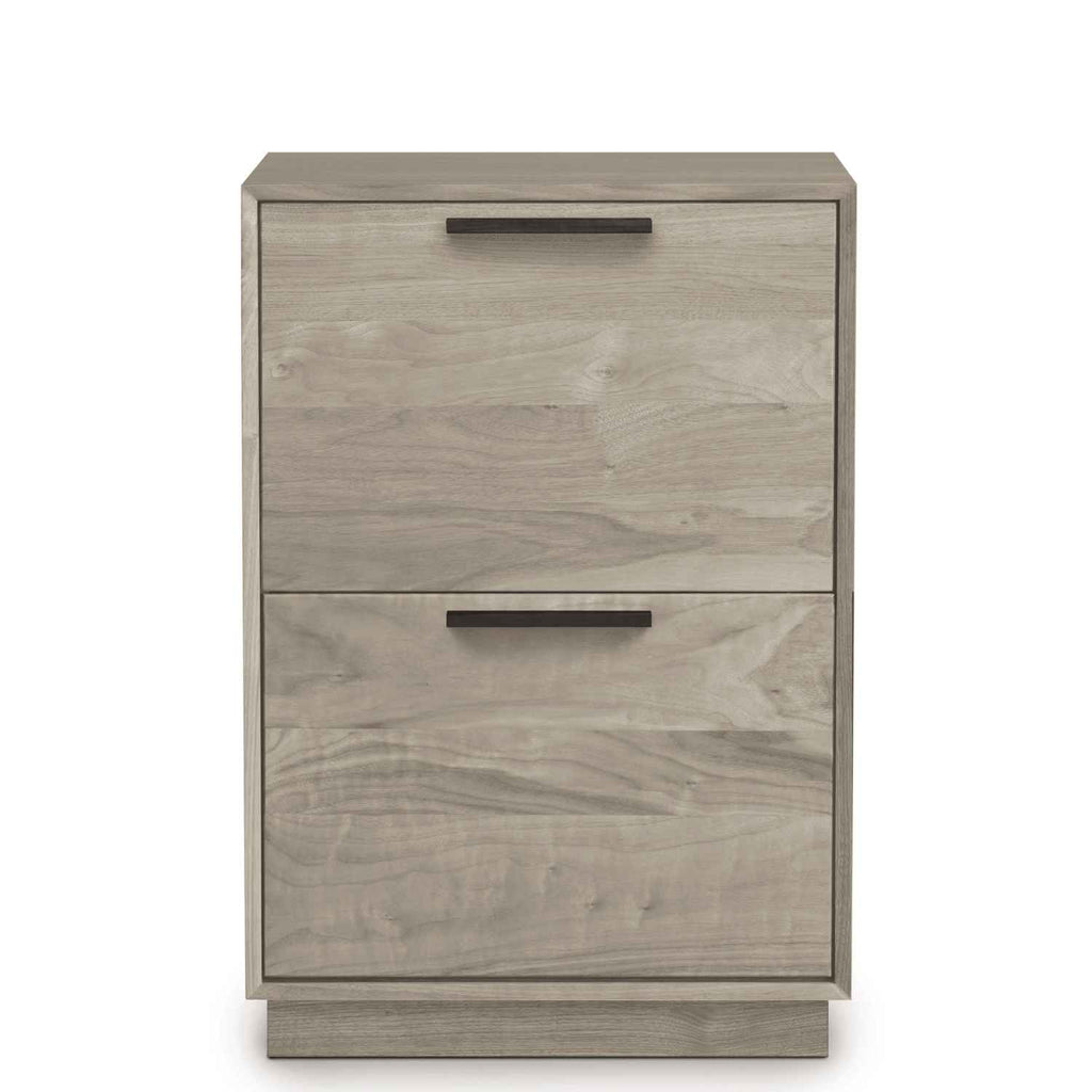 Linear Narrow Rolling File Cabinet in Ash - Urban Natural Home Furnishings