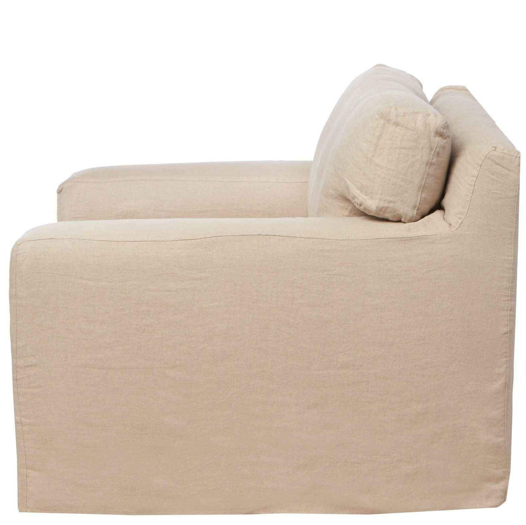Loft Slipcovered Chair - Urban Natural Home Furnishings.  Living Room Chair, Cisco Brothers