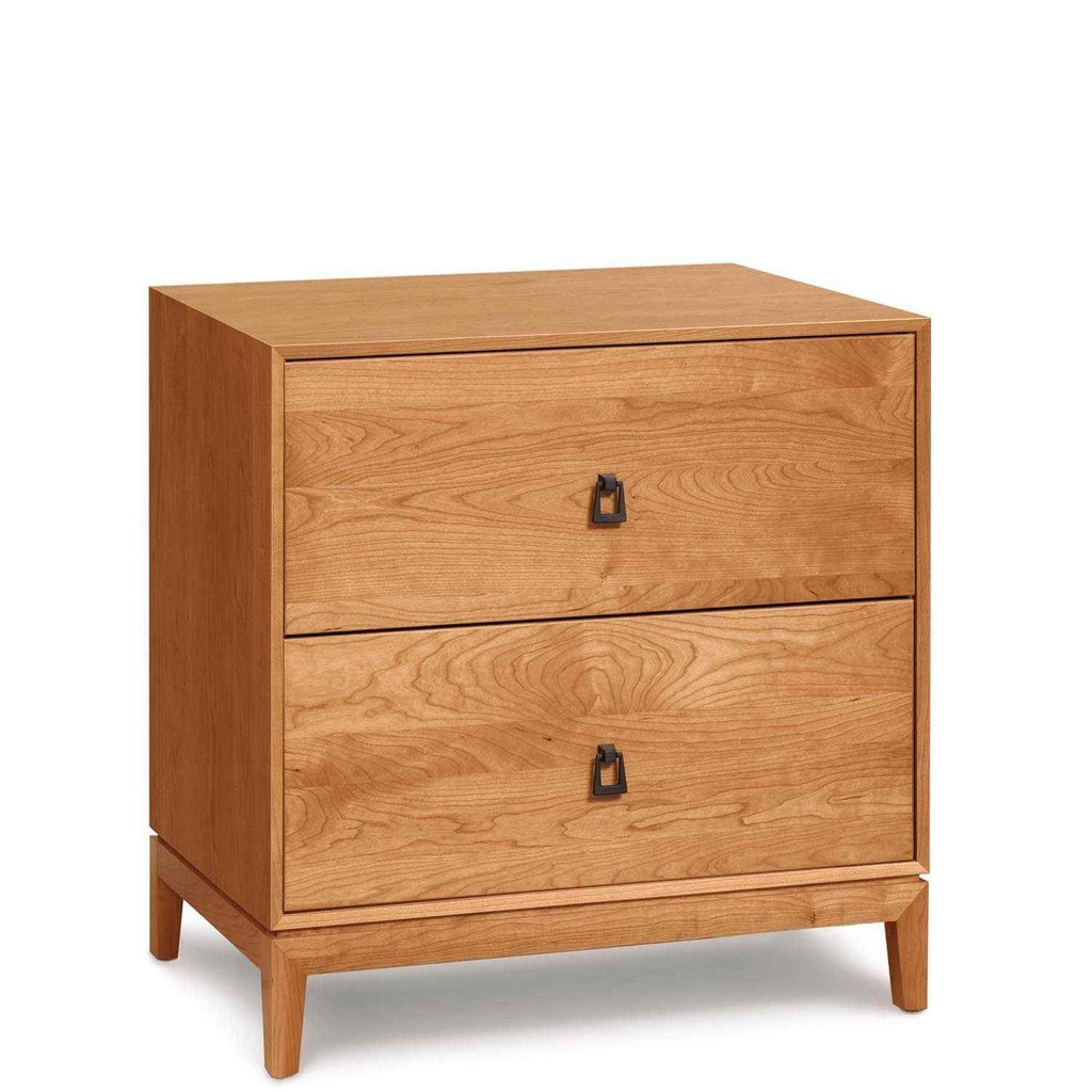 Mansfield Two Drawer Nightstand - Urban Natural Home Furnishings.  Dressers & Armoires, Copeland