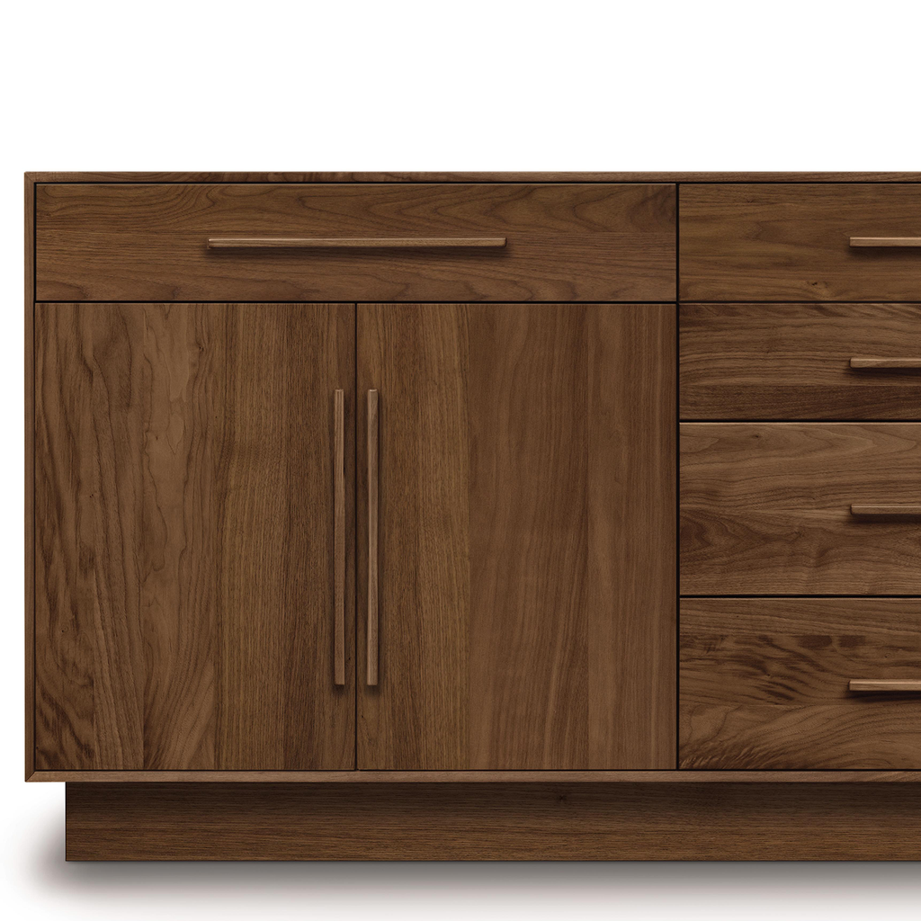 Moduluxe 35" Dresser (4 Drawers on Right 1 Drawer Over 2 Doors on Left) - Urban Natural Home Furnishings