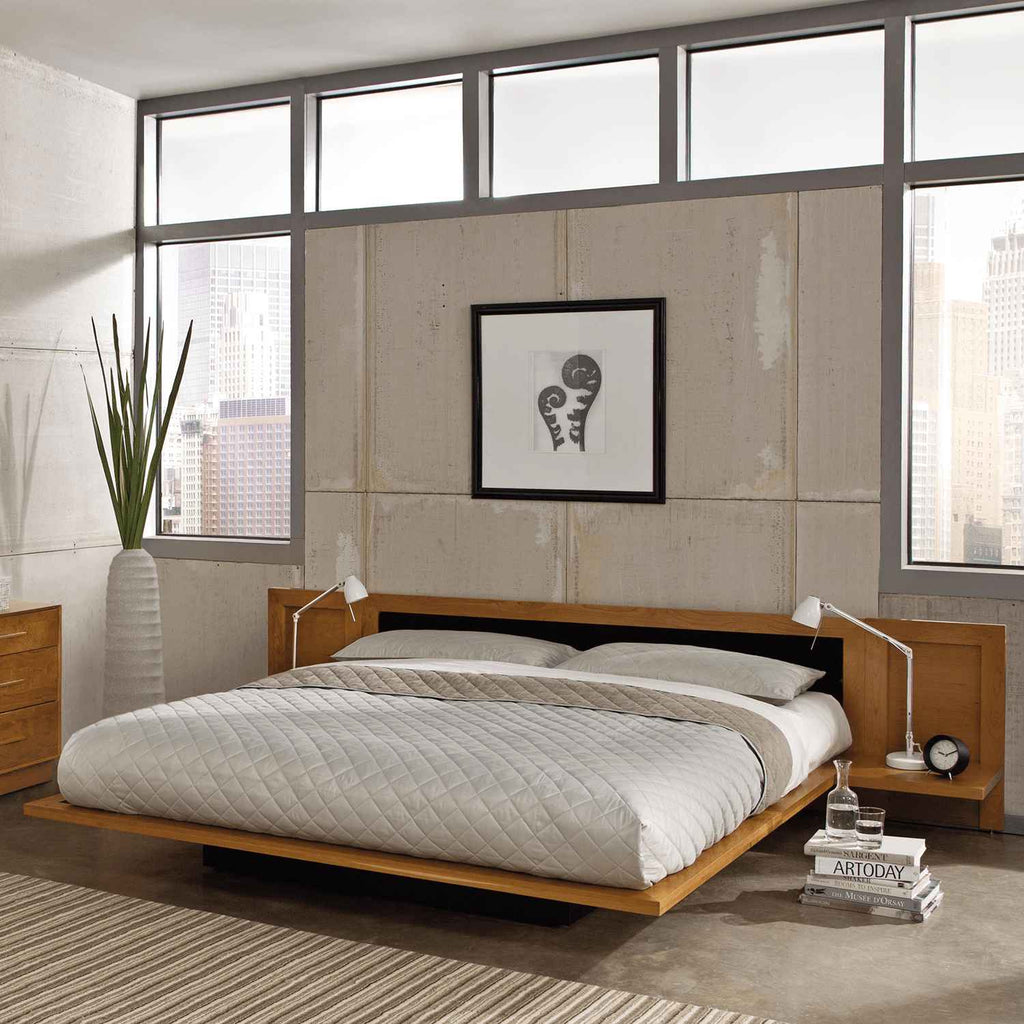 Moduluxe Bed 29" With Fabric Upholstered Headboard by Copeland