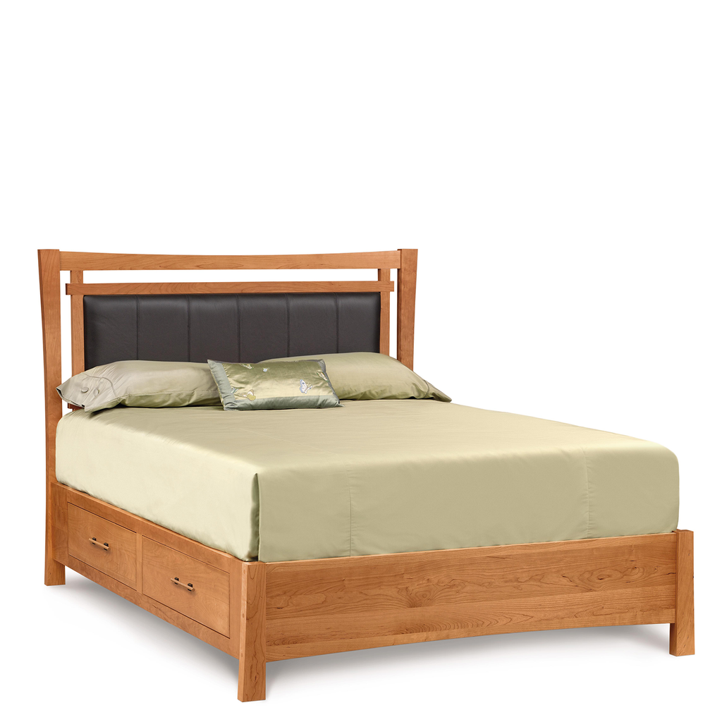 Monterey Storage Bed With Upholstered Panel - Urban Natural Home Furnishings