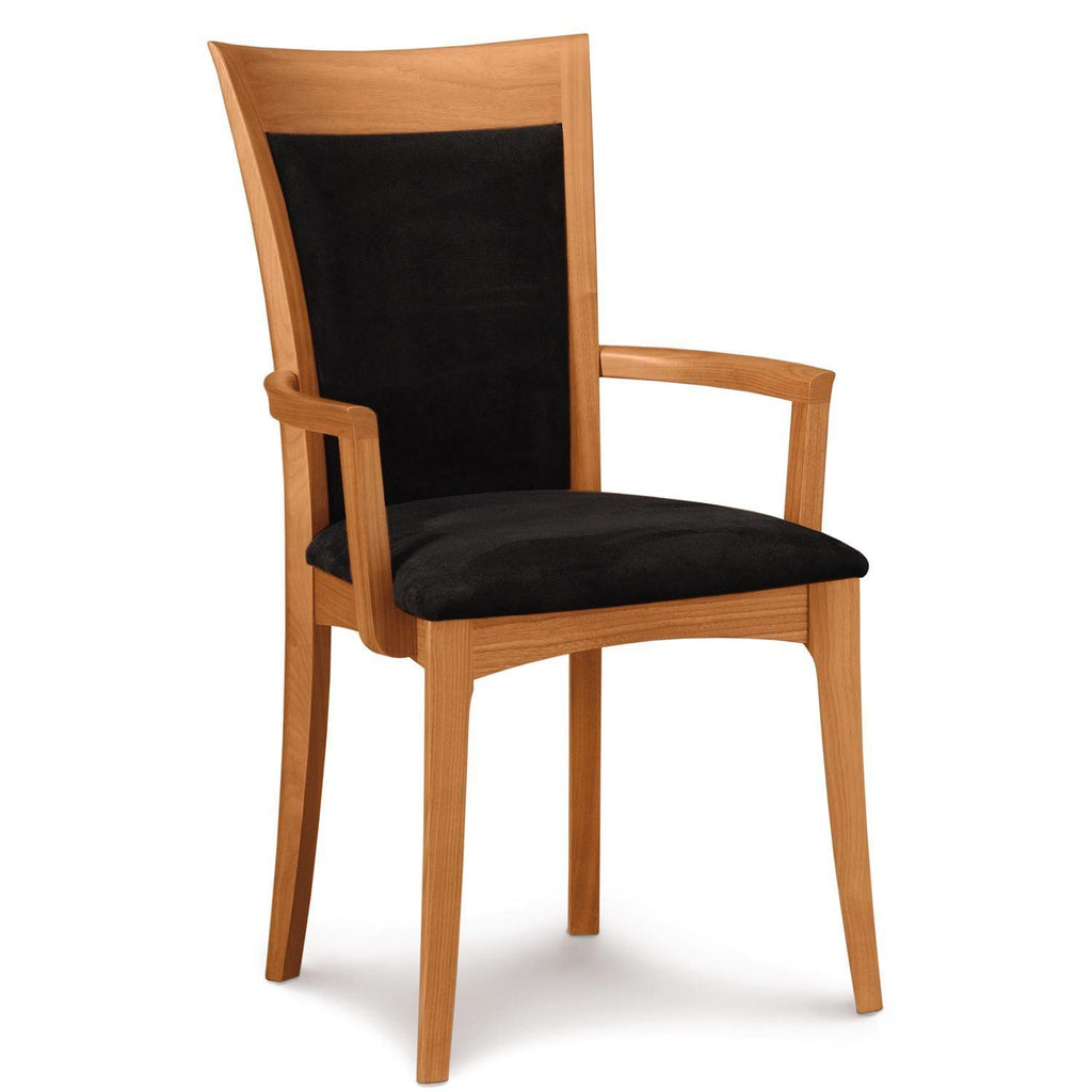 Morgan Armchair in Cherry with Upholstery - Urban Natural Home Furnishings.  Dining Chair, Copeland