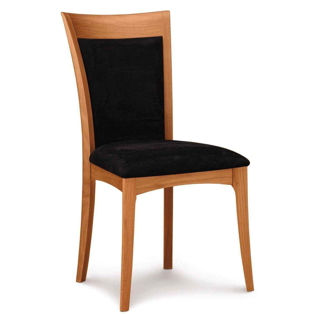 Morgan Sidechair in Cherry with Upholstery - Urban Natural Home Furnishings.  Dining Chair, Copeland