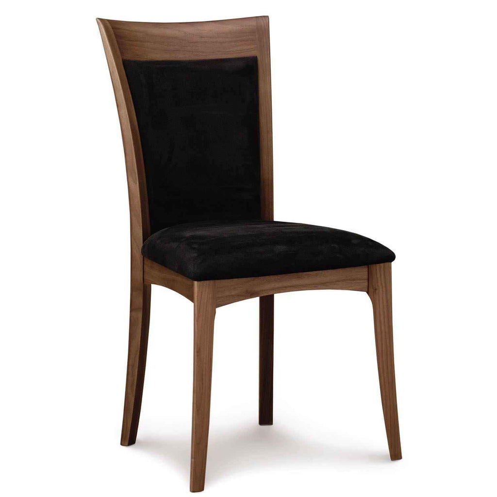 Morgan Sidechair in Walnut with Upholstery - Urban Natural Home Furnishings.  Dining Chair, Copeland