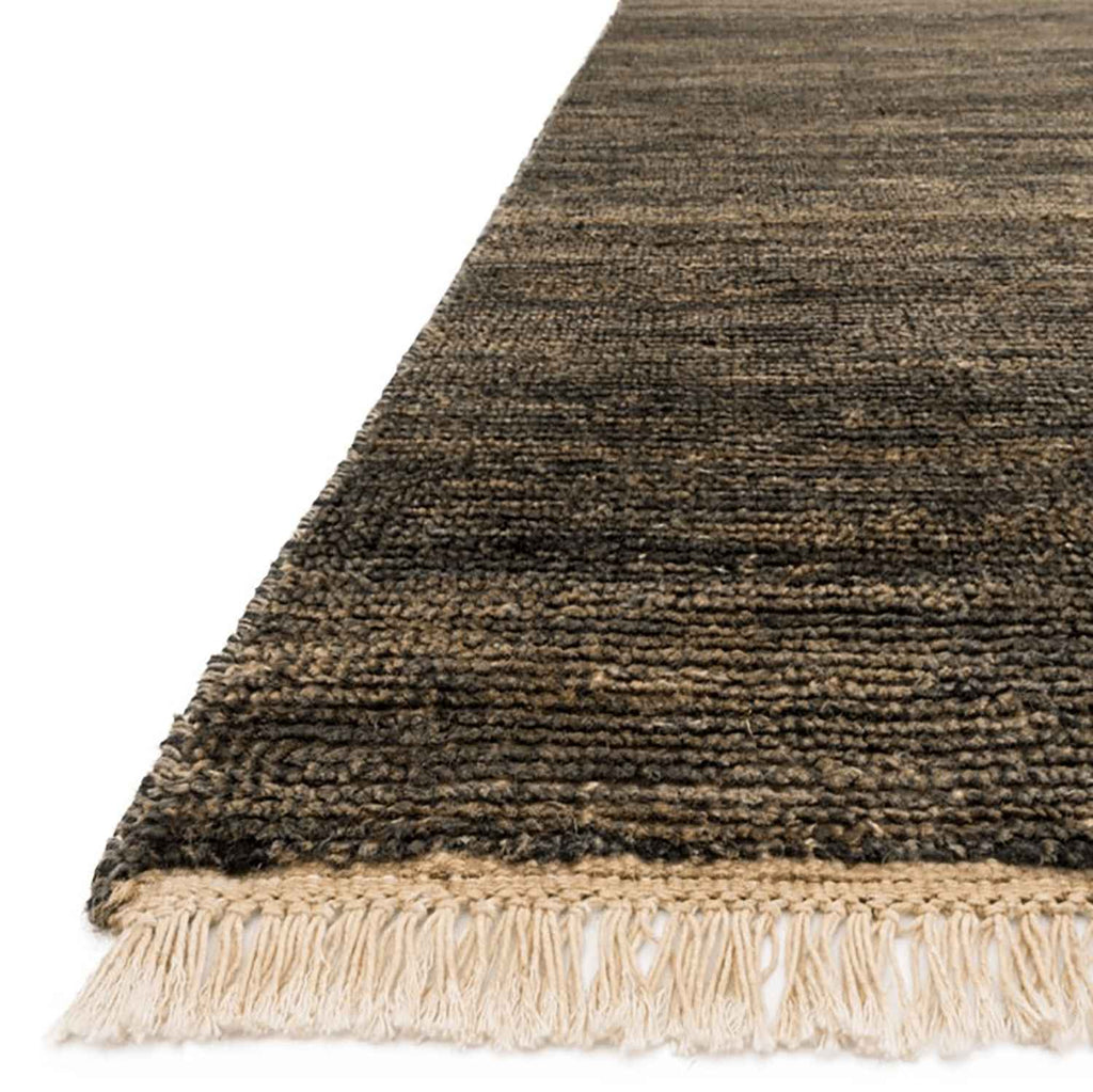 Quinn Hand Knotted Area Rug in Charcoal - Urban Natural Home Furnishings