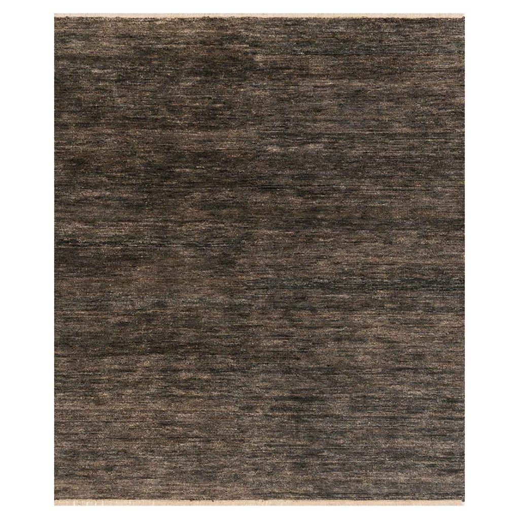 Quinn Hand Knotted Area Rug in Charcoal by Loloi