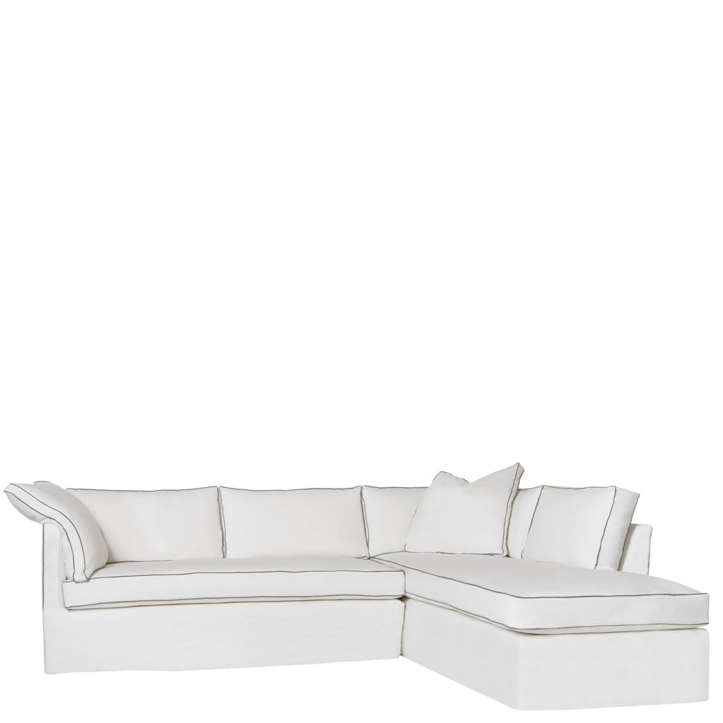 Renata Sectional Slipcovered by Cisco Brothers
