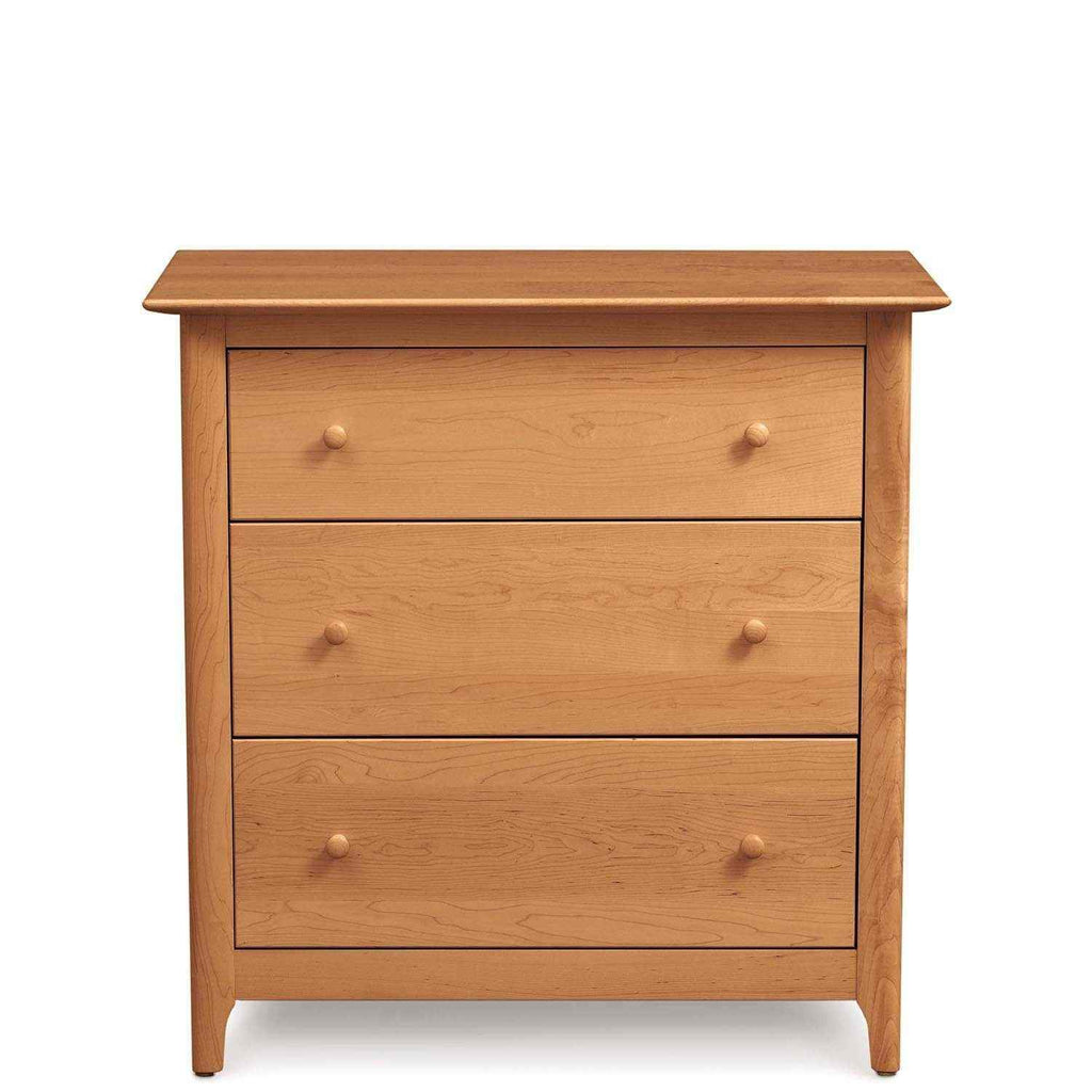 Sarah Three Drawer Dresser in Cherry - Urban Natural Home Furnishings.  Dressers & Armoires, Copeland