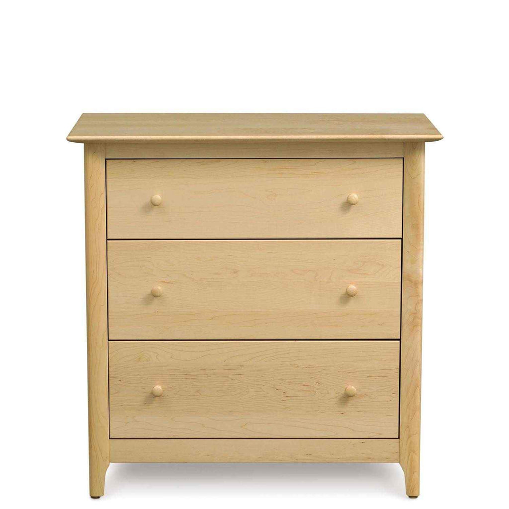 Sarah Three Drawer Dresser in Maple - Urban Natural Home Furnishings.  Dressers & Armoires, Copeland