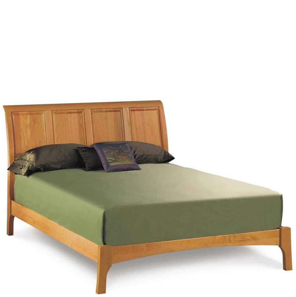 Sarah Sleigh 45" Bed With Low Footboard (Mattress Only) - Urban Natural Home Furnishings.  Bedframes, Copeland