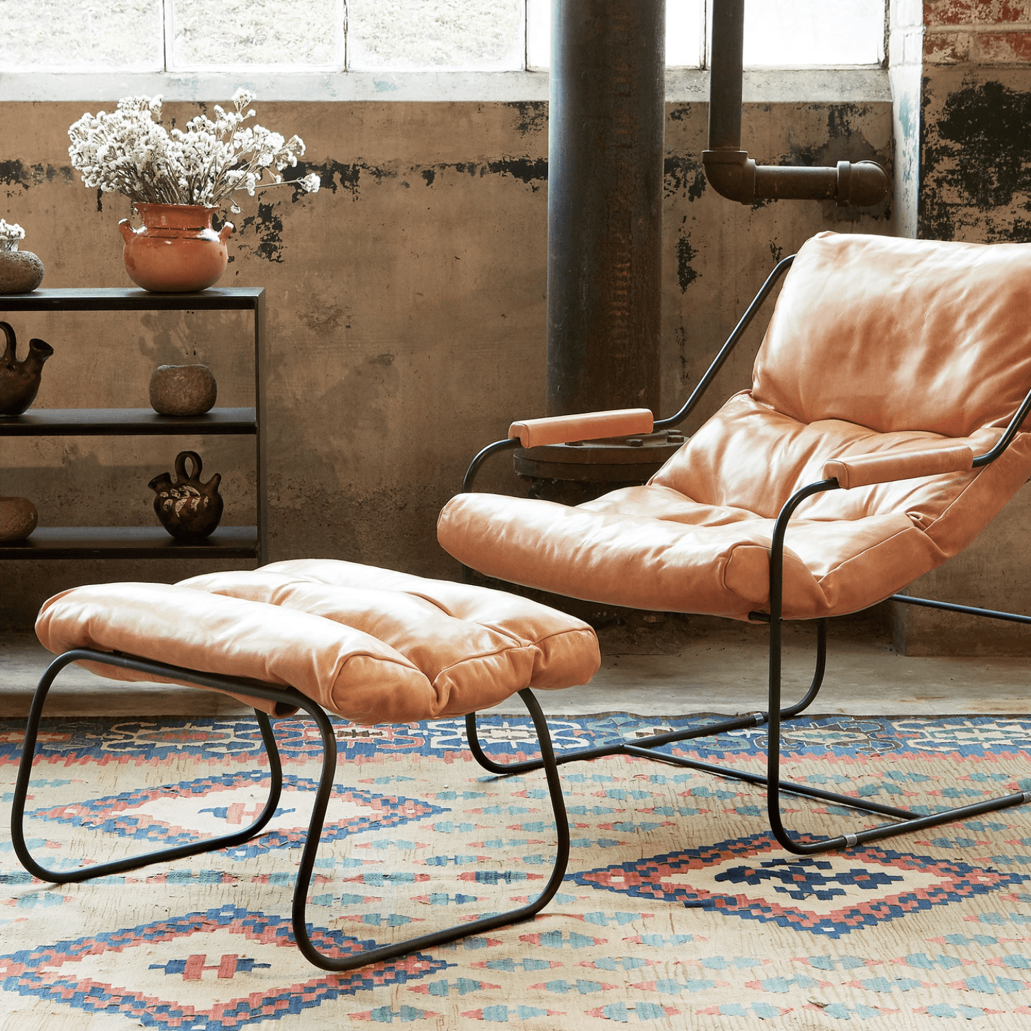 Cisco Brothers Brando Ottoman