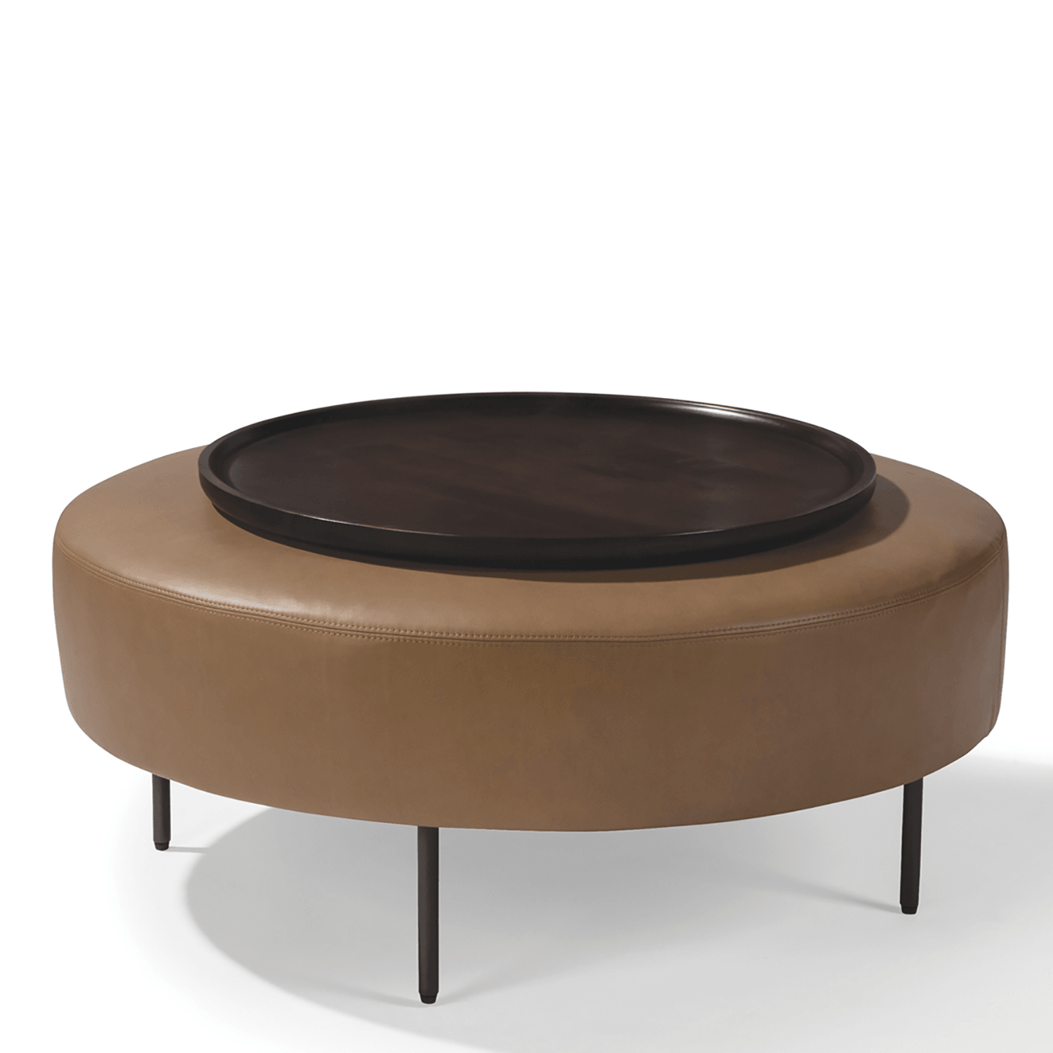 Thayer Coggin Slice Ottoman - Thumbnail 3