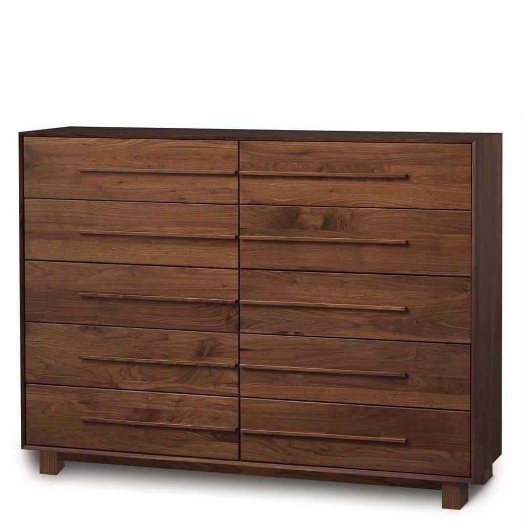 Sloane Ten Drawer Dresser in Natural Walnut - Urban Natural Home Furnishings.  Dressers & Armoires, Copeland