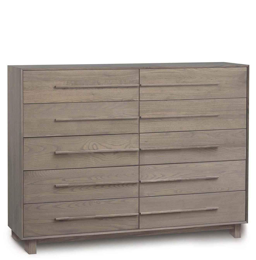 Sloane 10 Drawer Wide Dresser in Ash - Urban Natural Home Furnishings.  Dressers & Armoires, Copeland