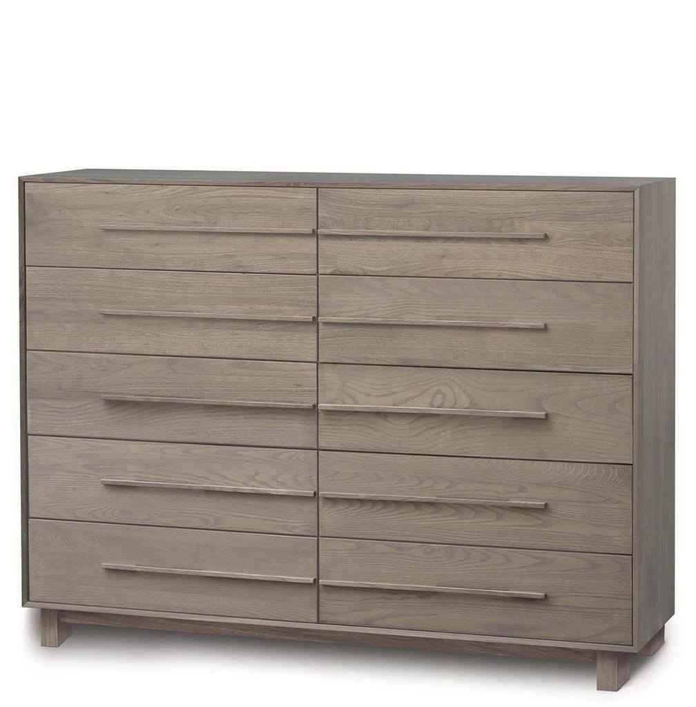 Sloane Ten Drawer Wide Dresser in Ash - Urban Natural Home Furnishings.  Dressers & Armoires, Copeland