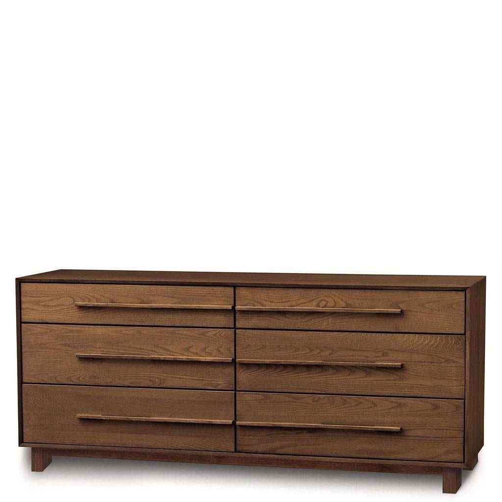 Sloane Six Drawer Dresser in Natural Walnut - Urban Natural Home Furnishings.  Dressers & Armoires, Copeland