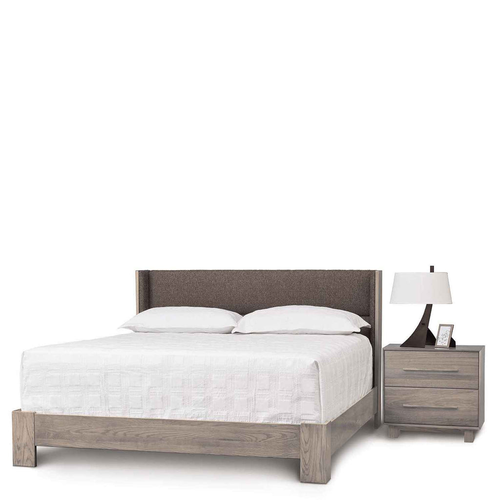 Sloane Bed With Legs for Mattress & Box Spring in Ash - Urban Natural Home Furnishings