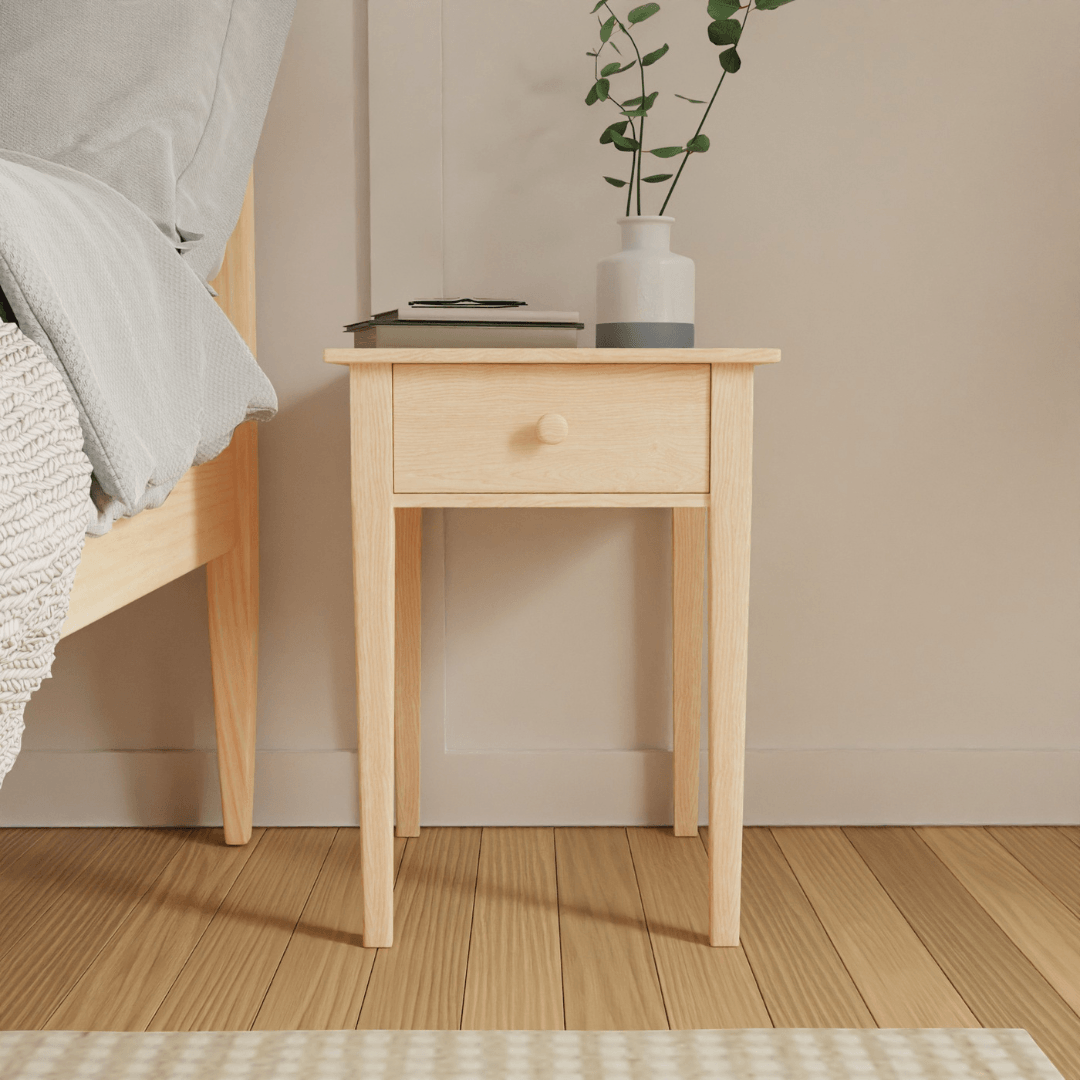 Maple Corner Woodworks Shaker Nightstand - Thumbnail 2