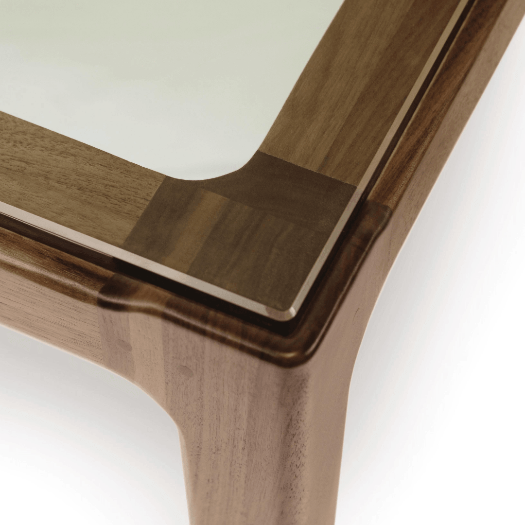 Lisse Glass Top Table - Thumbnail 3