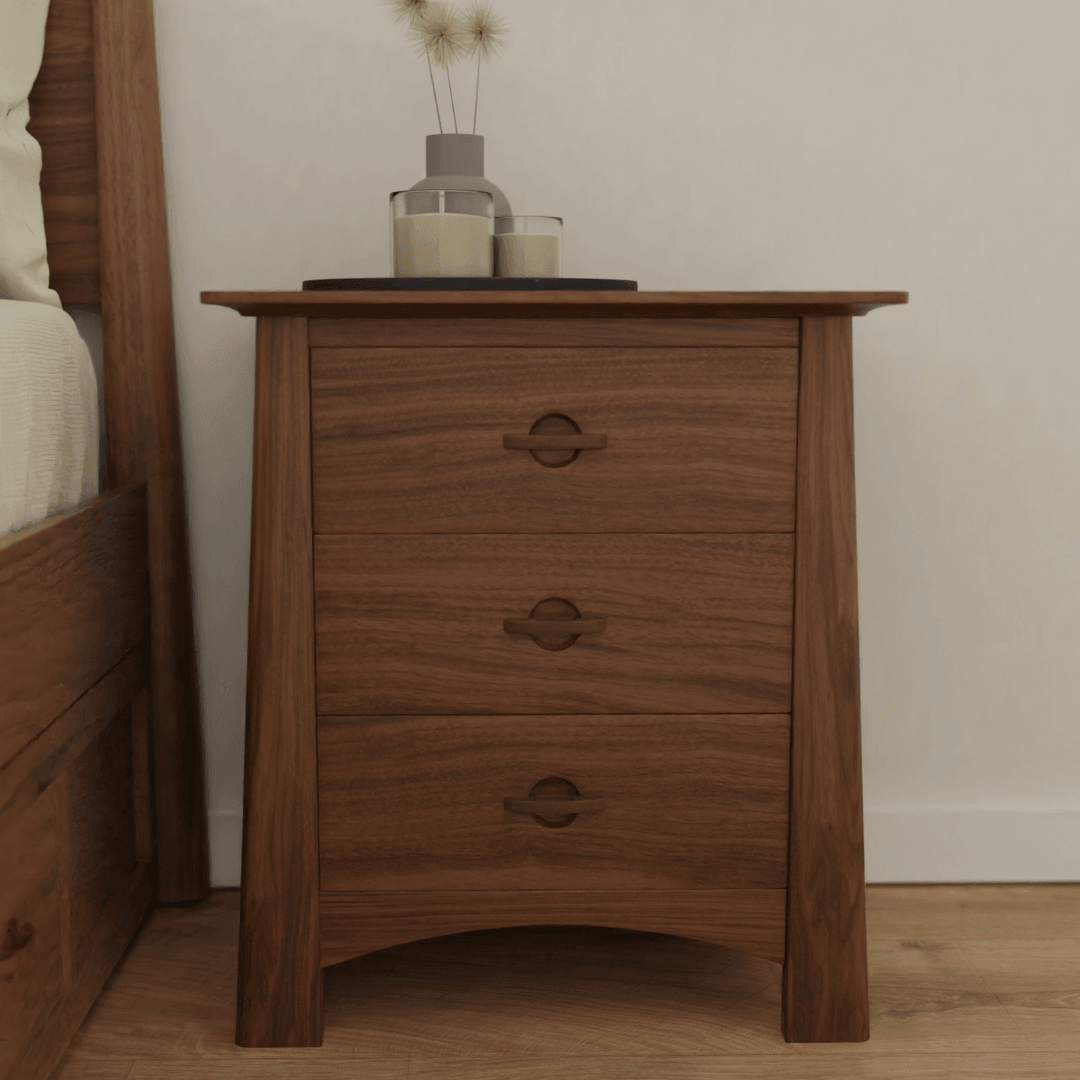 Corner Woodworks Harvestmoon Nightstand - Thumbnail 2