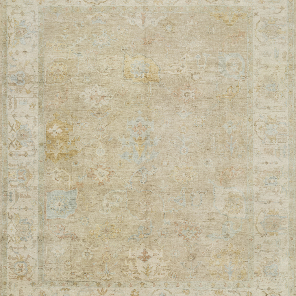 Vincent Hand Knotted Area Rug in Dune/Stone Sample - Urban Natural Home Furnishings
