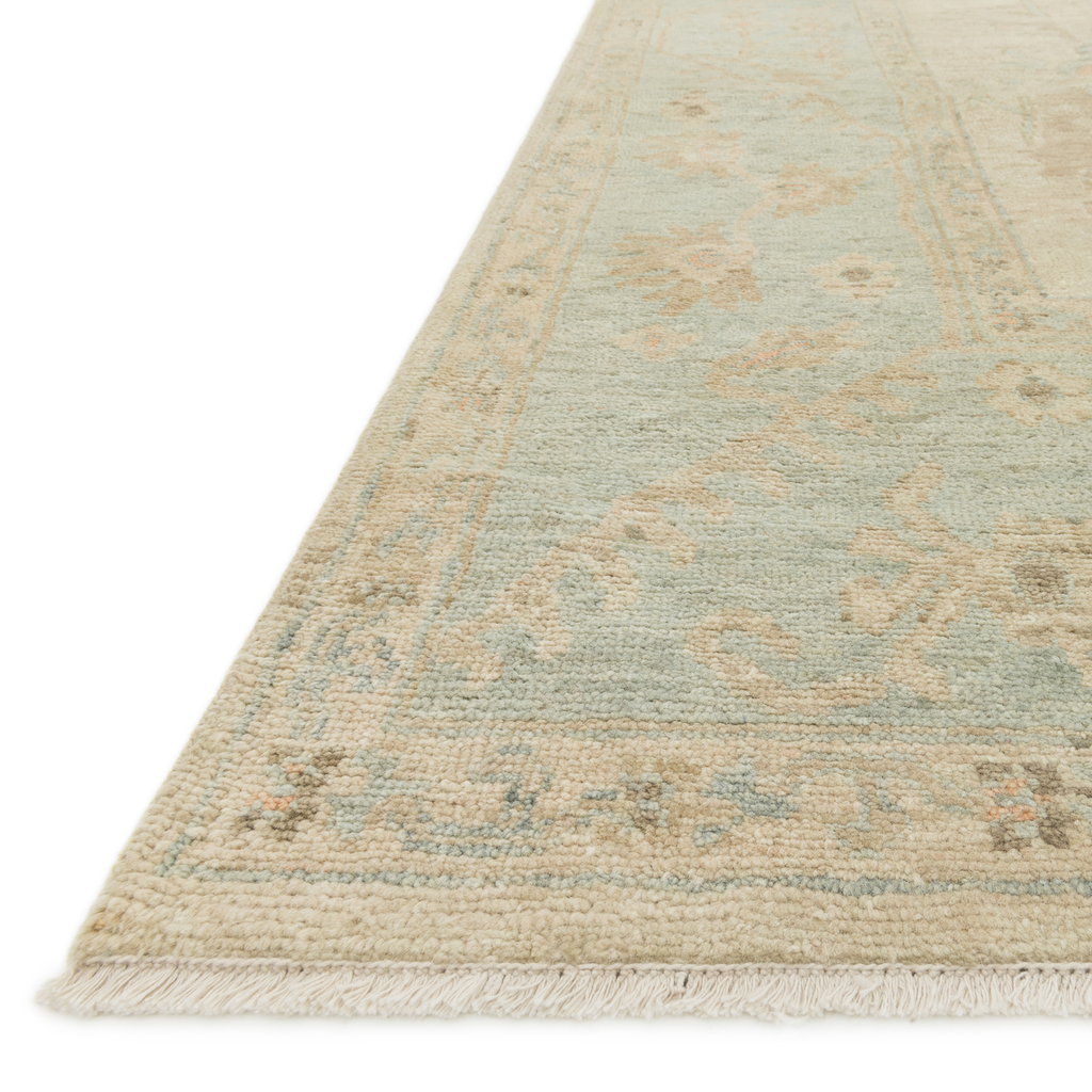 Vincent Hand Knotted Rug in Stone/Mist - Urban Natural Home Furnishings