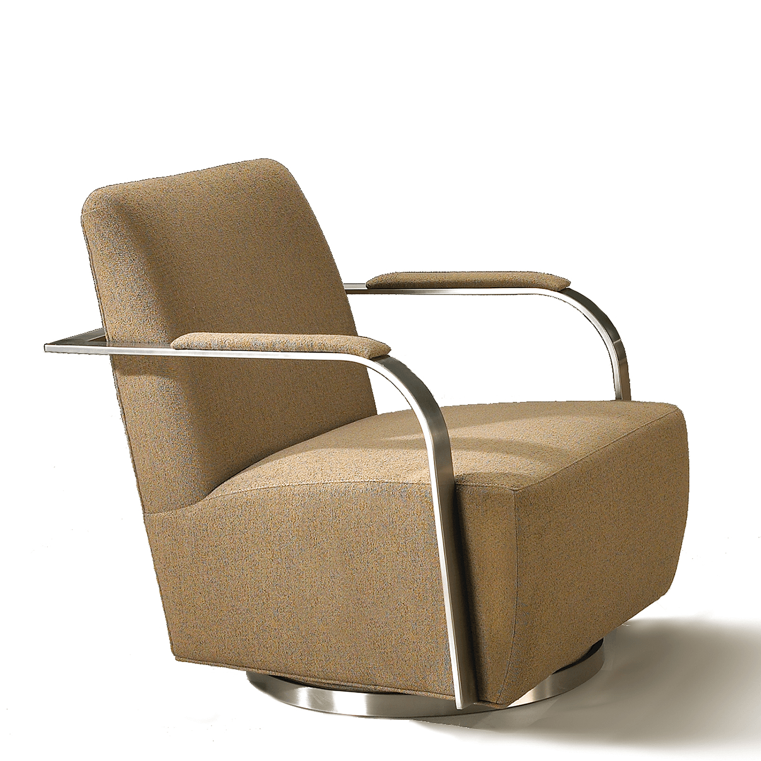 Zac Swivel Chair - Thumbnail 4