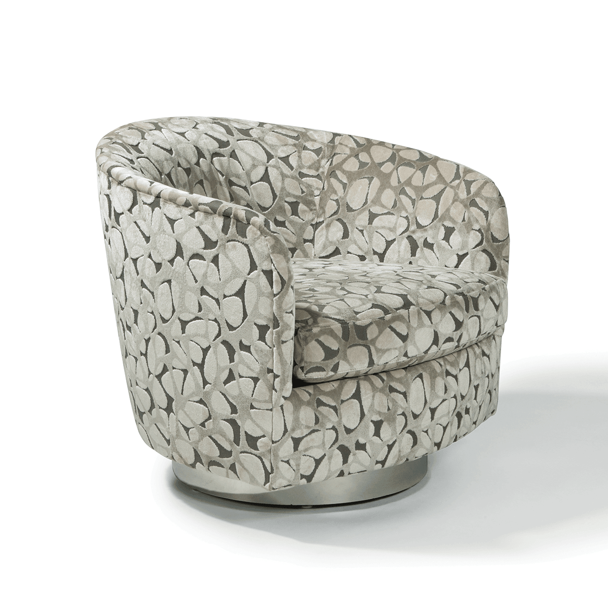 Papa Roxy Chair with Metal Base - Thumbnail 4