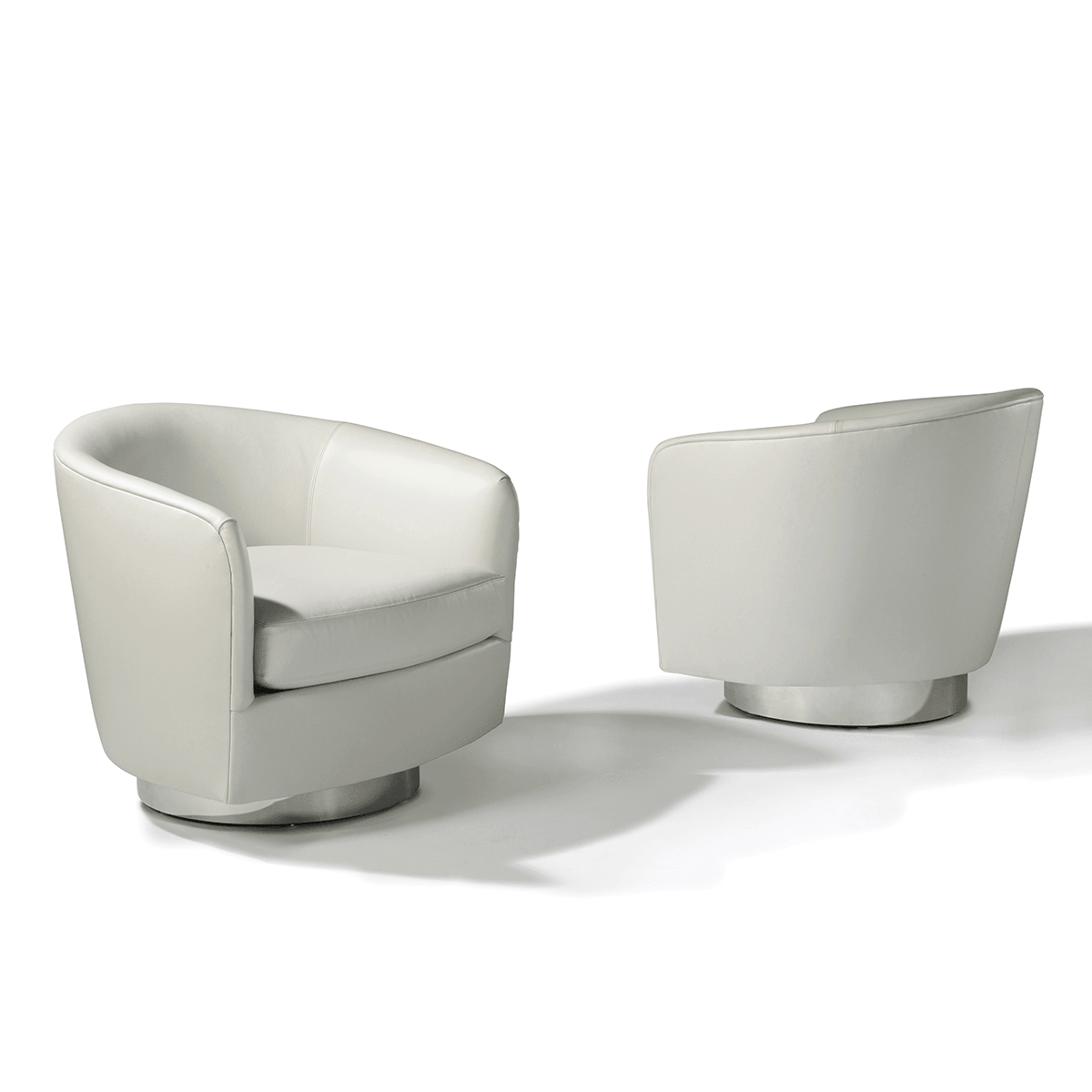 Papa Roxy Chair with Metal Base - Thumbnail 2