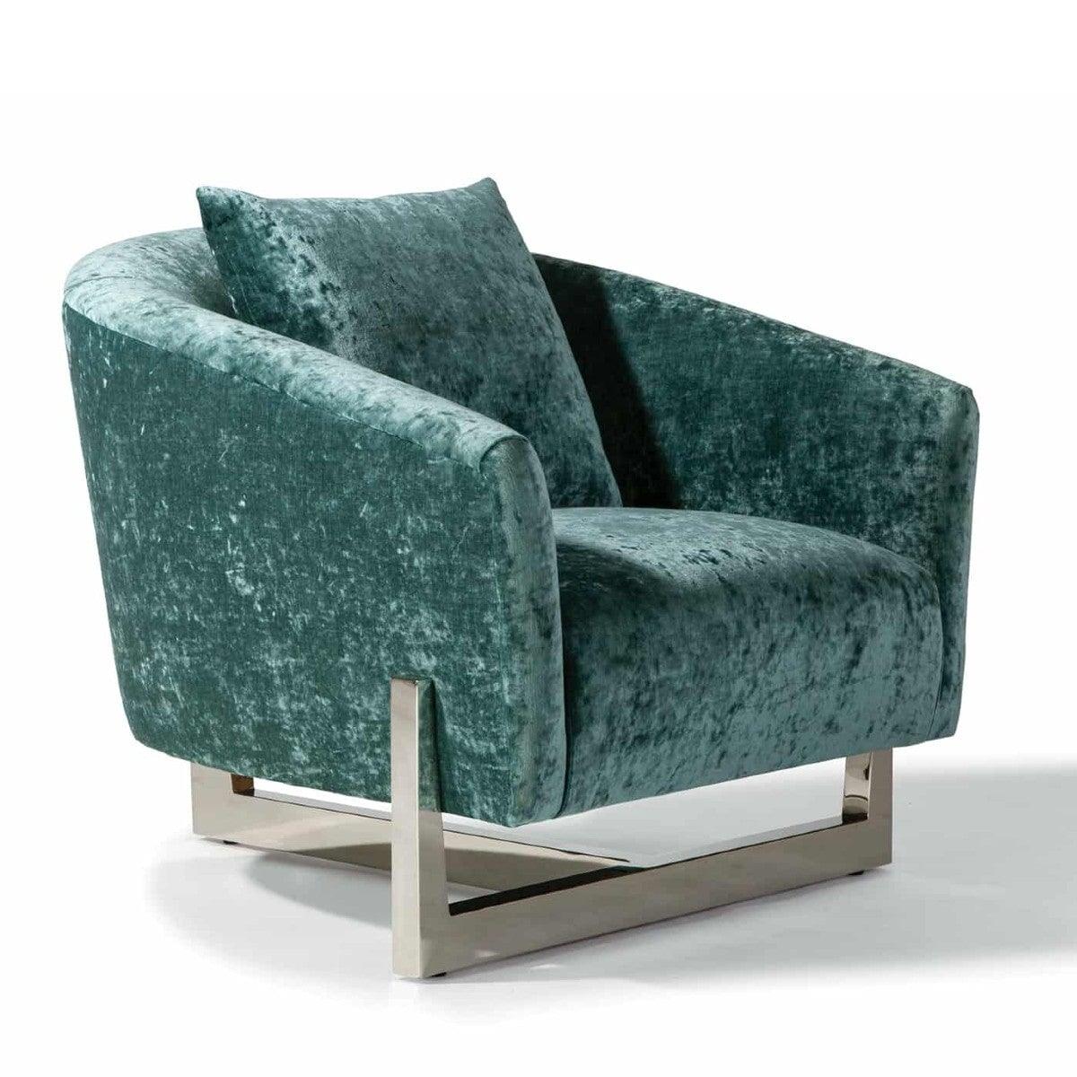 Suspender Lounge Chair with Wood Frame | Thayer Coggin – Urban