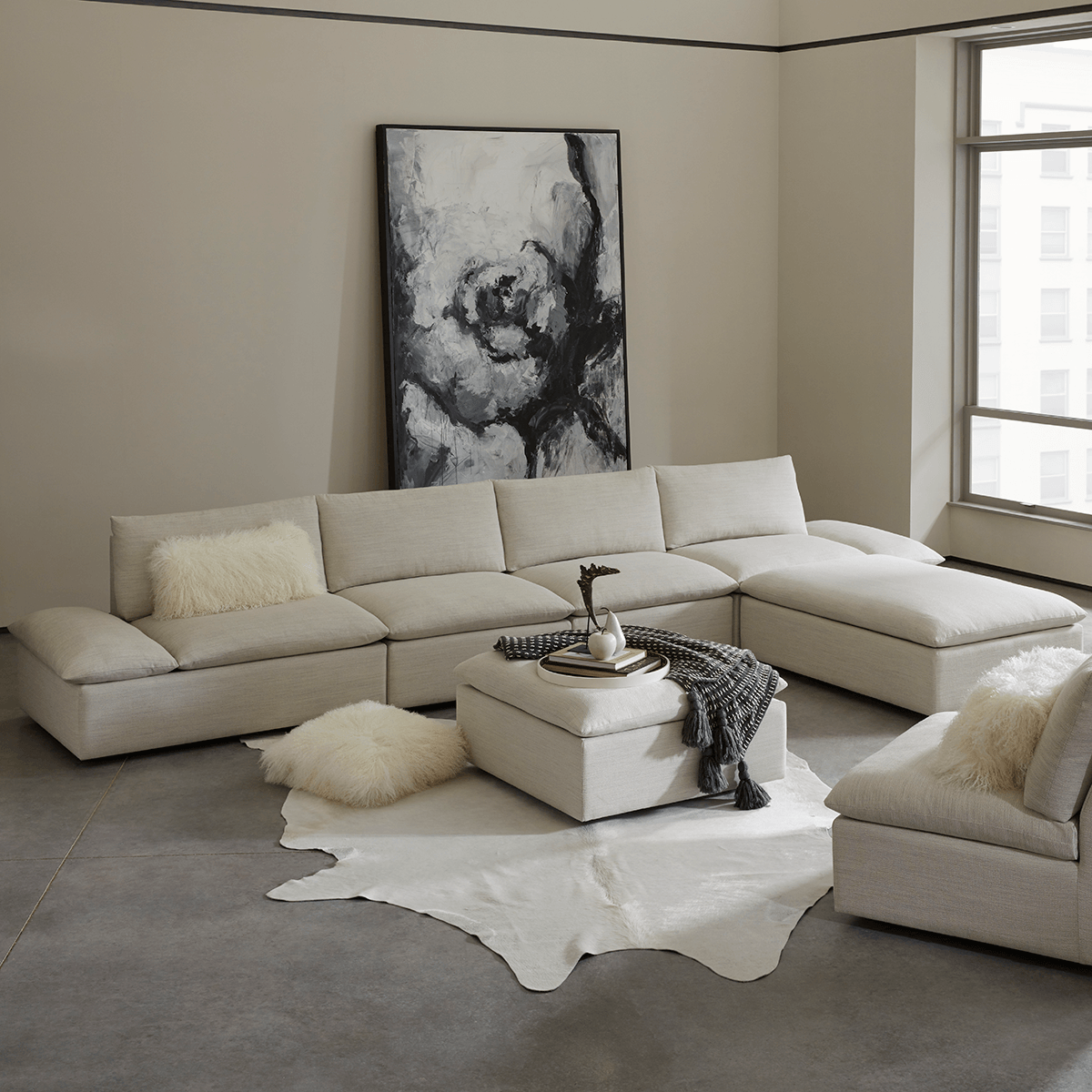 Versa Four Piece Sectional