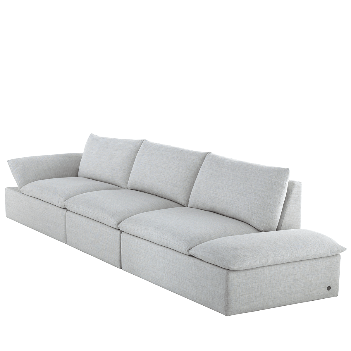 Versa Three Seat Sofa with Knife Edge Arm - Thumbnail 3