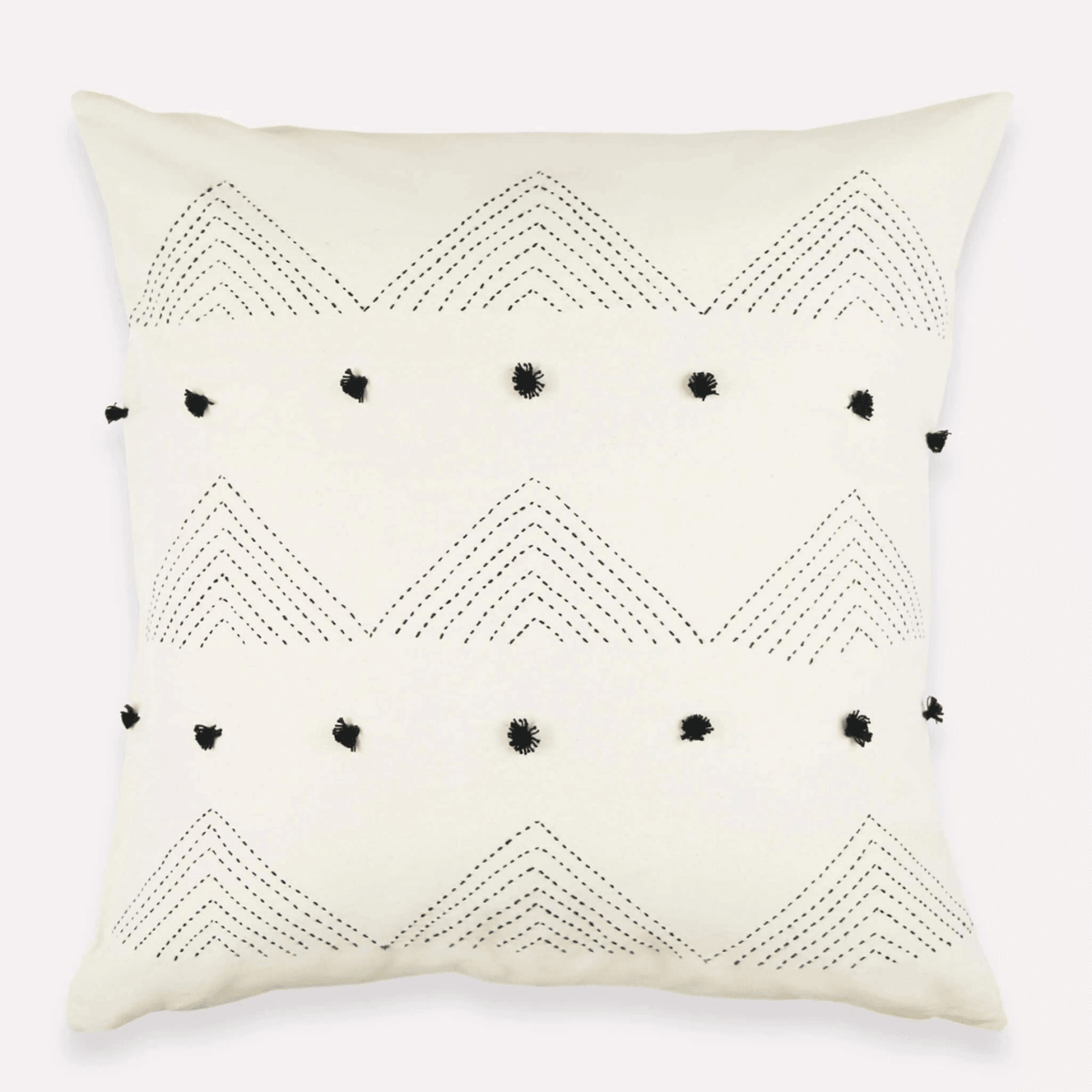 Triangle Stitch Throw Pillow - Thumbnail 5