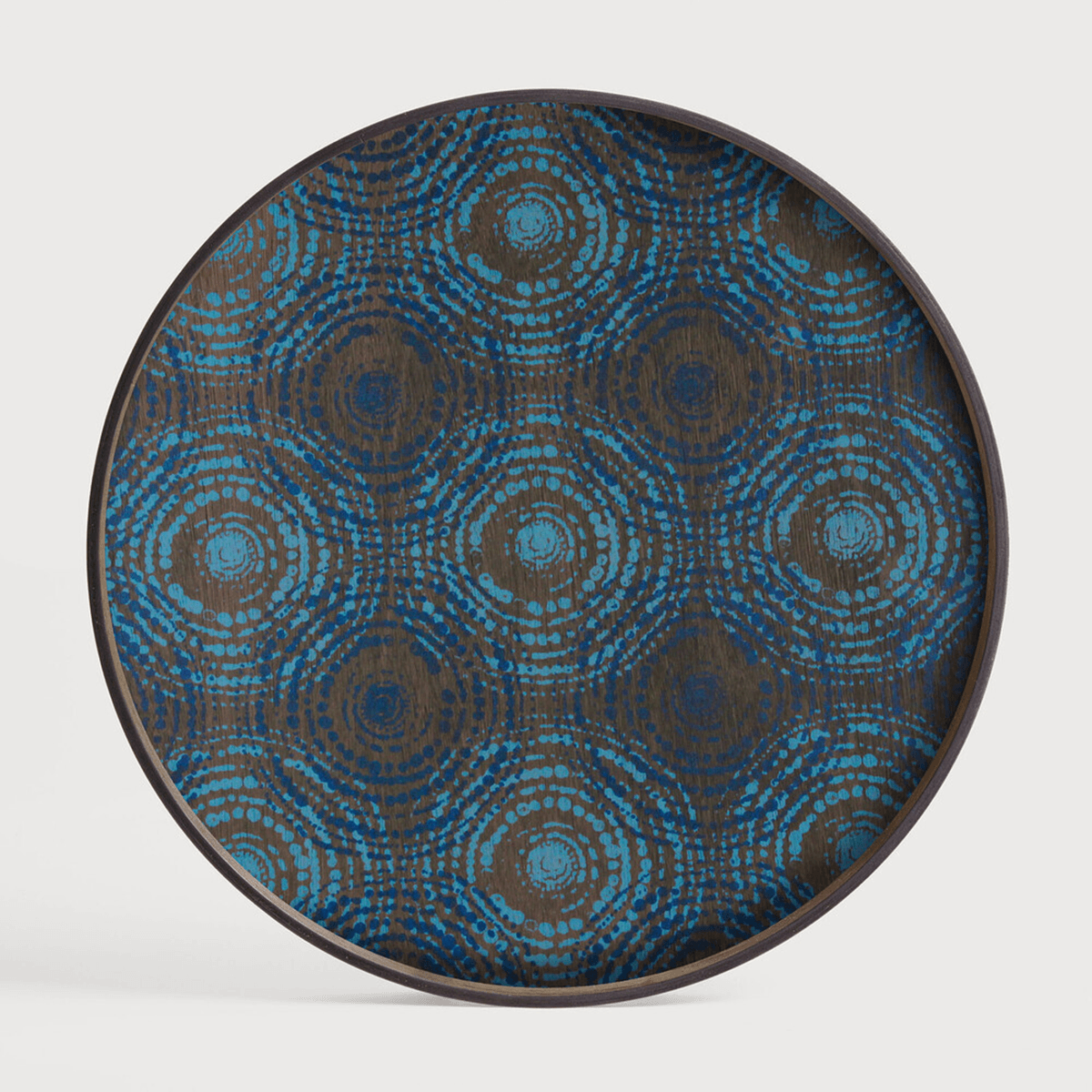 Large Round Beads Wooden Tray