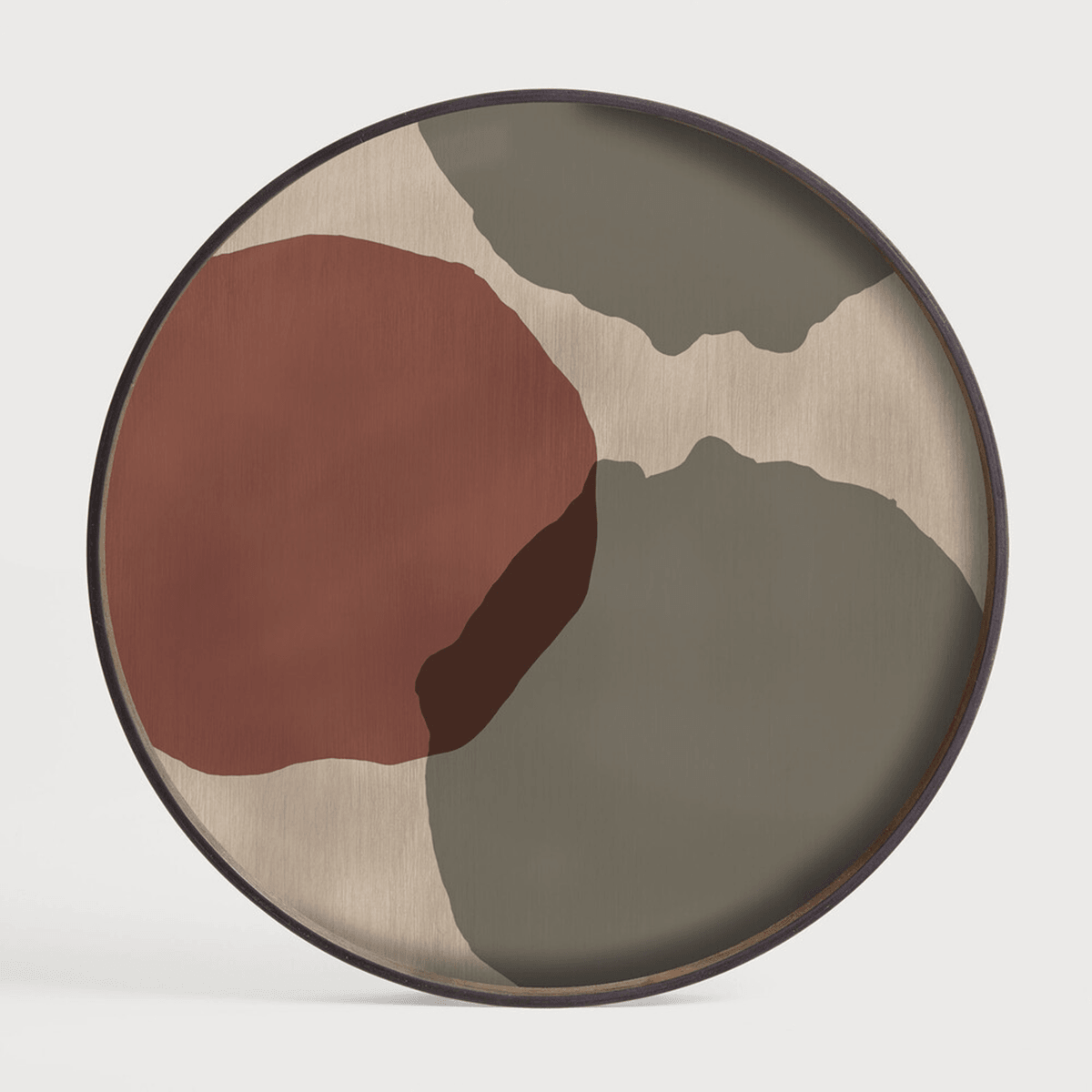 Large Round Overlapping Dots Tray - Thumbnail 2