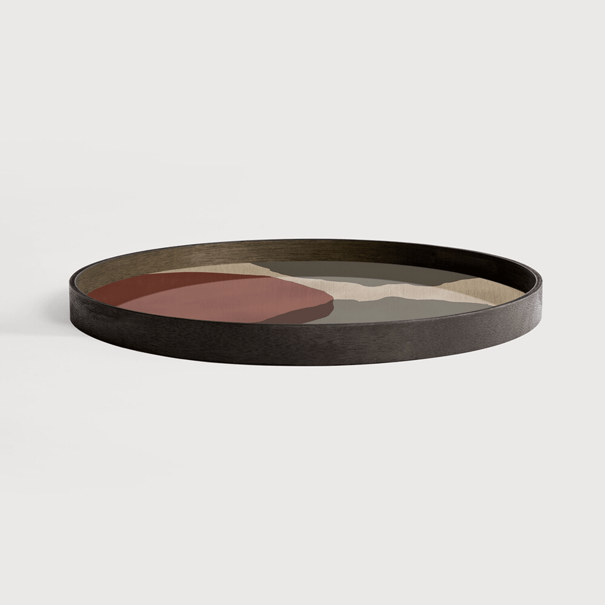 Large Round Overlapping Dots Tray