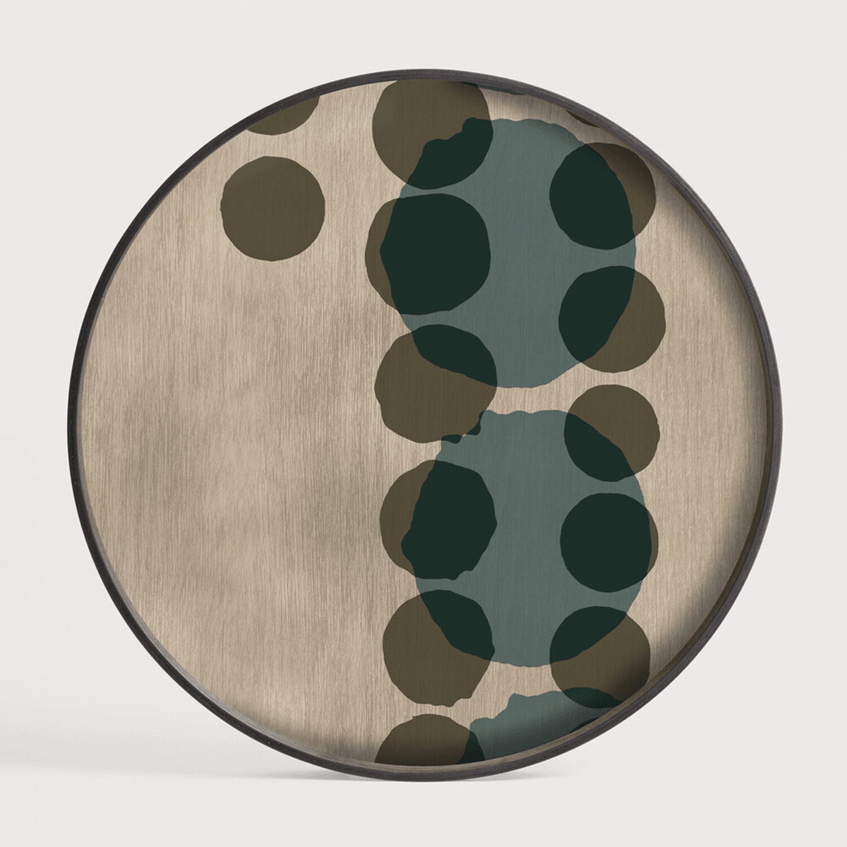 Large Round Layered Dots Tray - Thumbnail 2