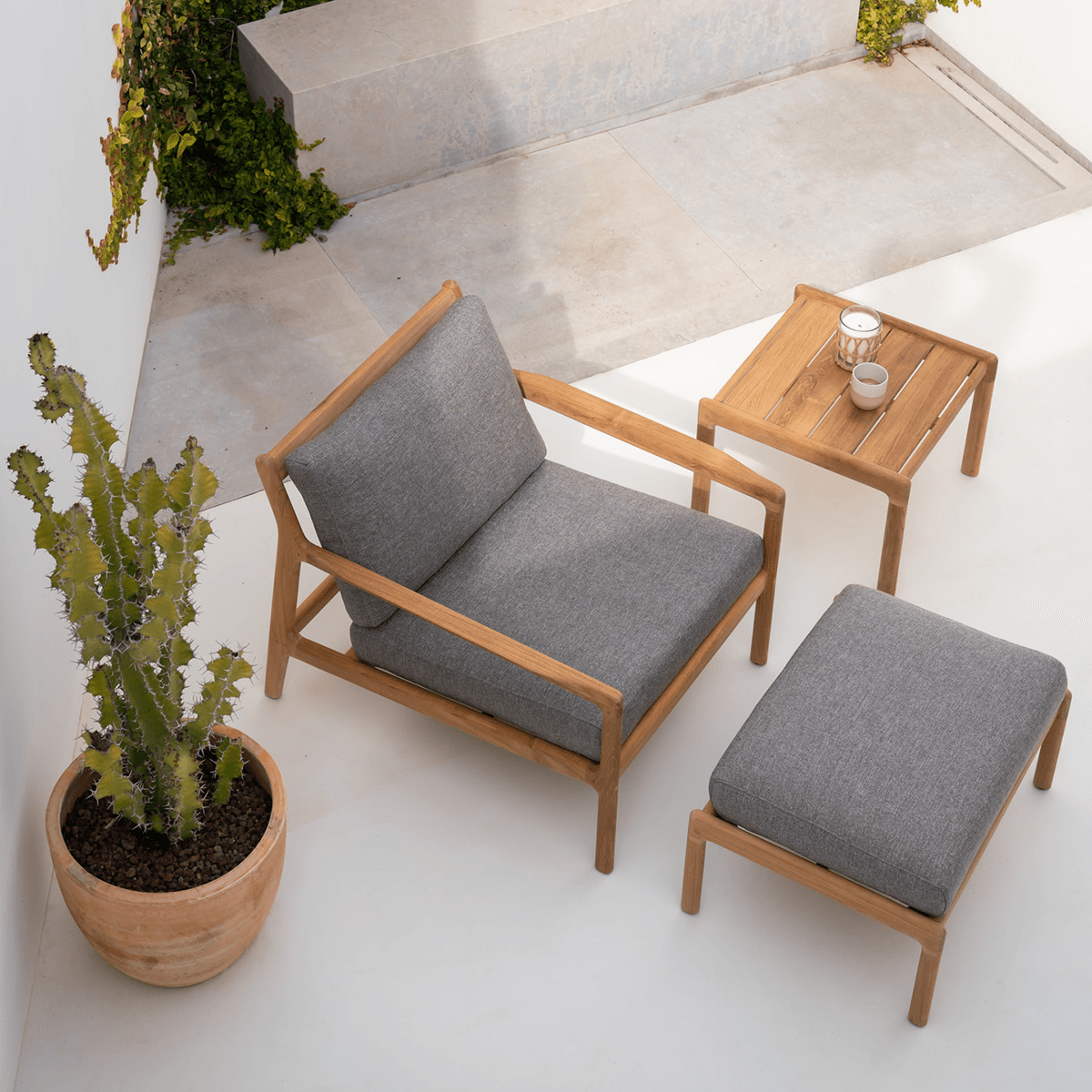 Jack Outdoor Side Table - Thumbnail 5