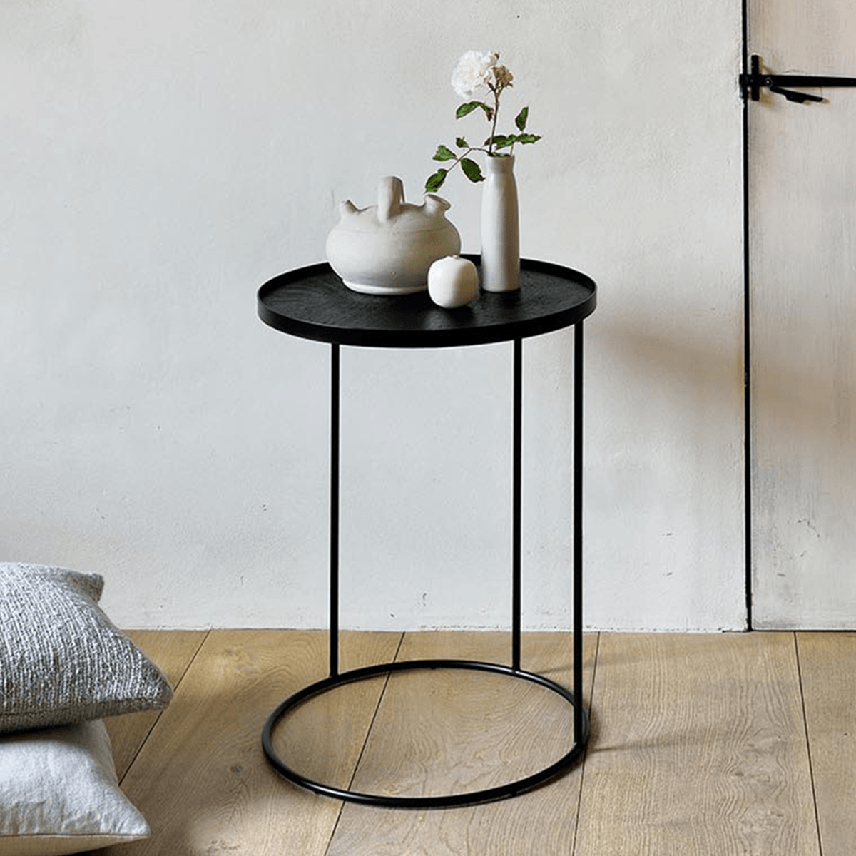Ethnicraft Round Tray Side Table - Thumbnail 4