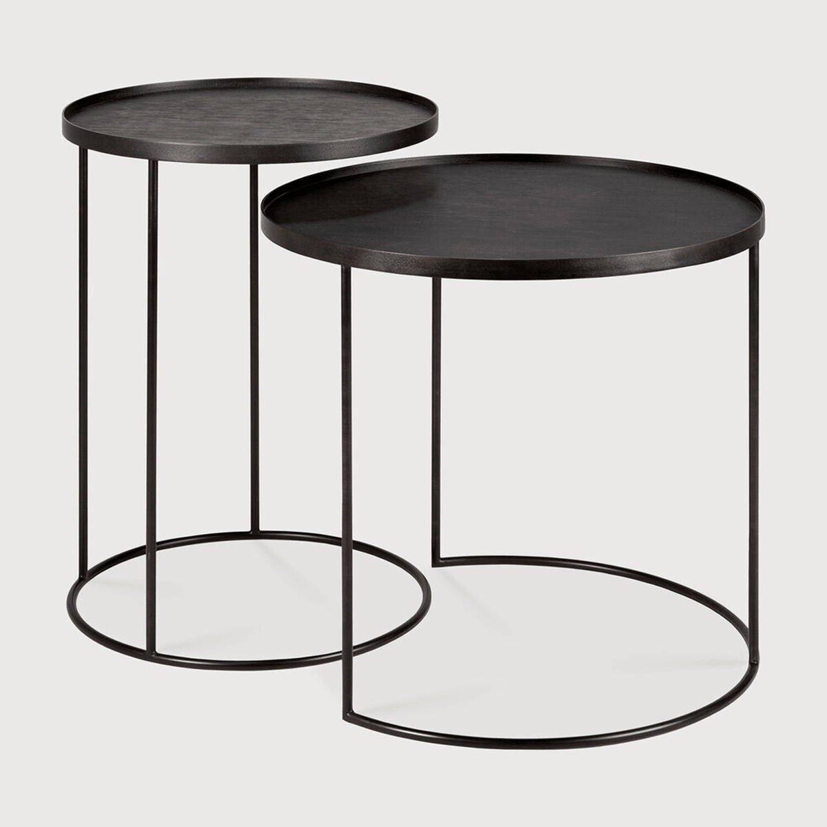 Round Tray Side Table