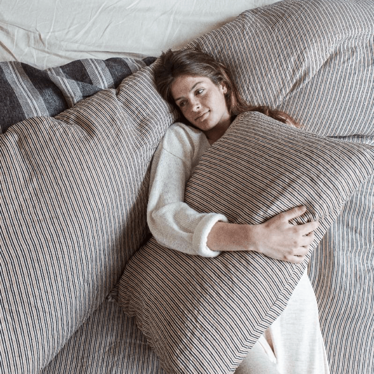 San Gabriel Stripe Duvet Cover - Thumbnail 5