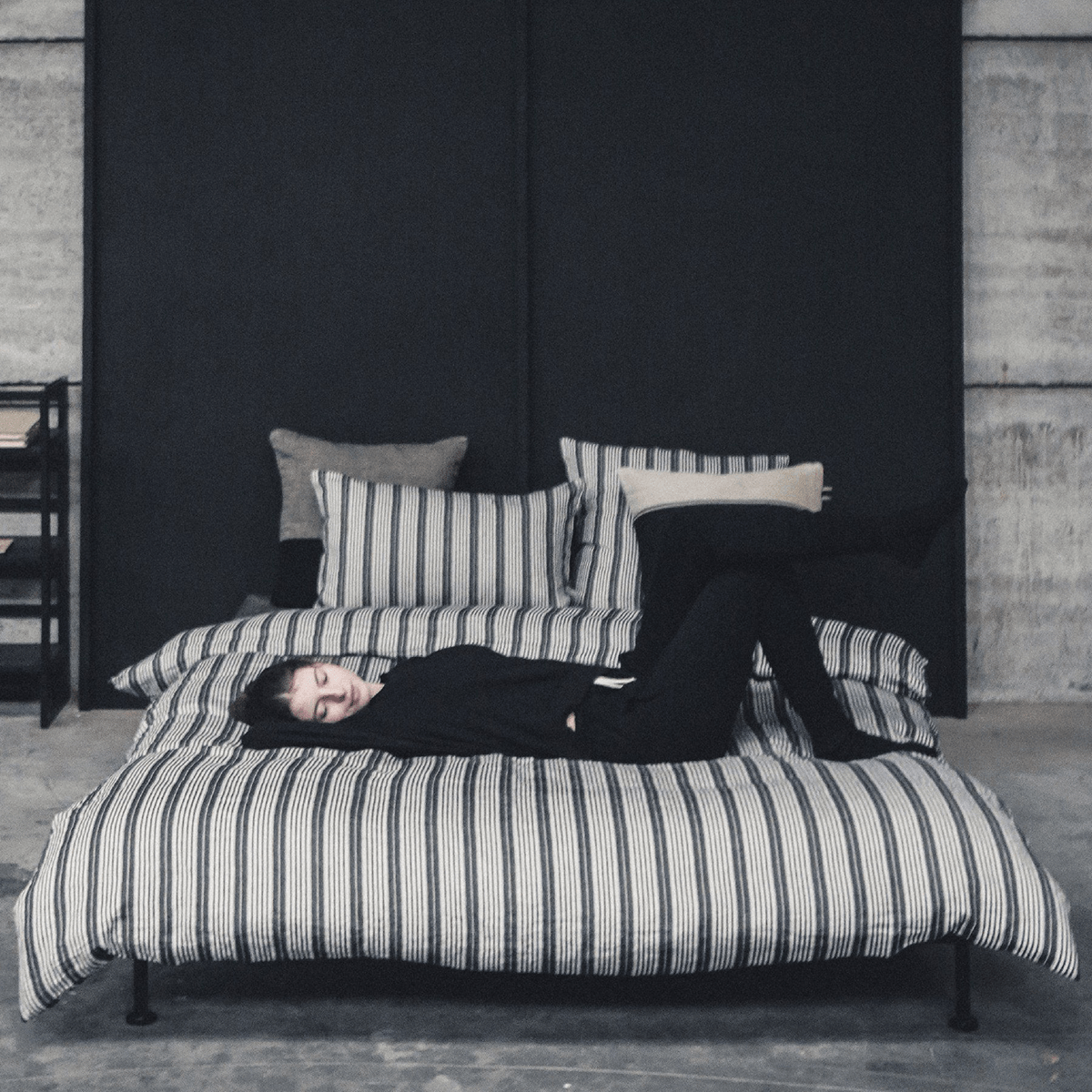 Libeco Tack Stripe Duvet Cover - Thumbnail 3