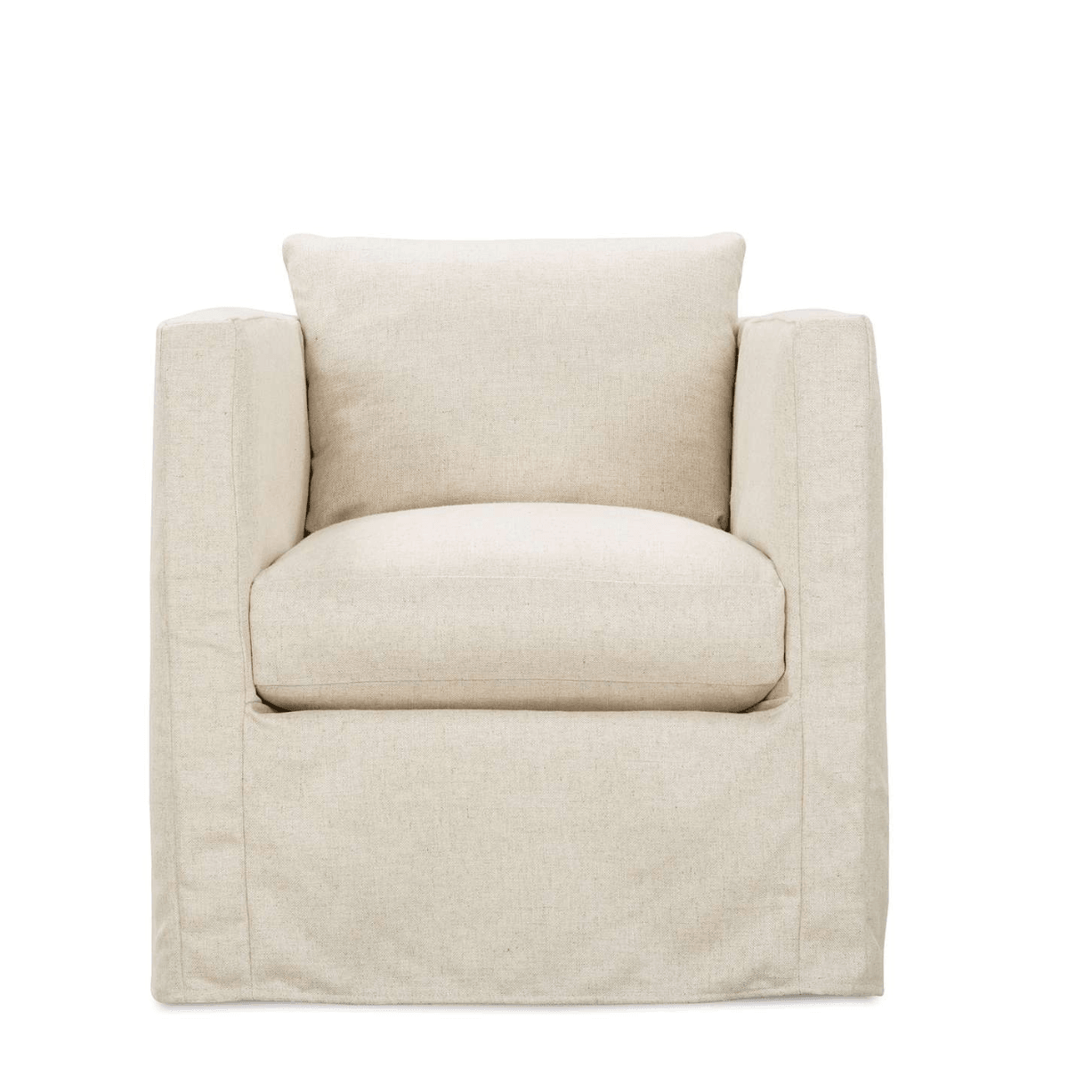 Rothko Slipcover Swivel Chair | Rowe – Urban Natural Home