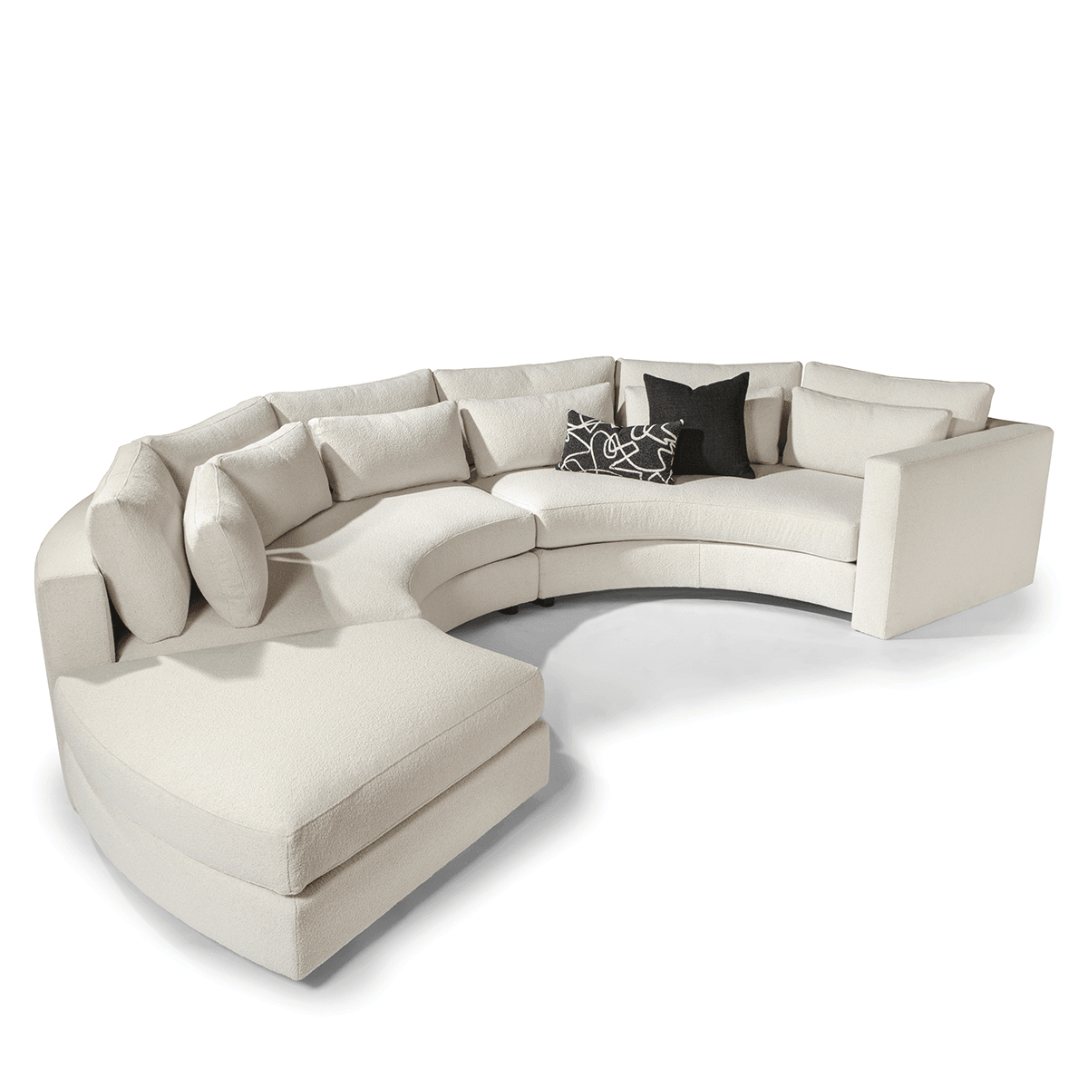 Clip Straight Sectional - Thumbnail 2